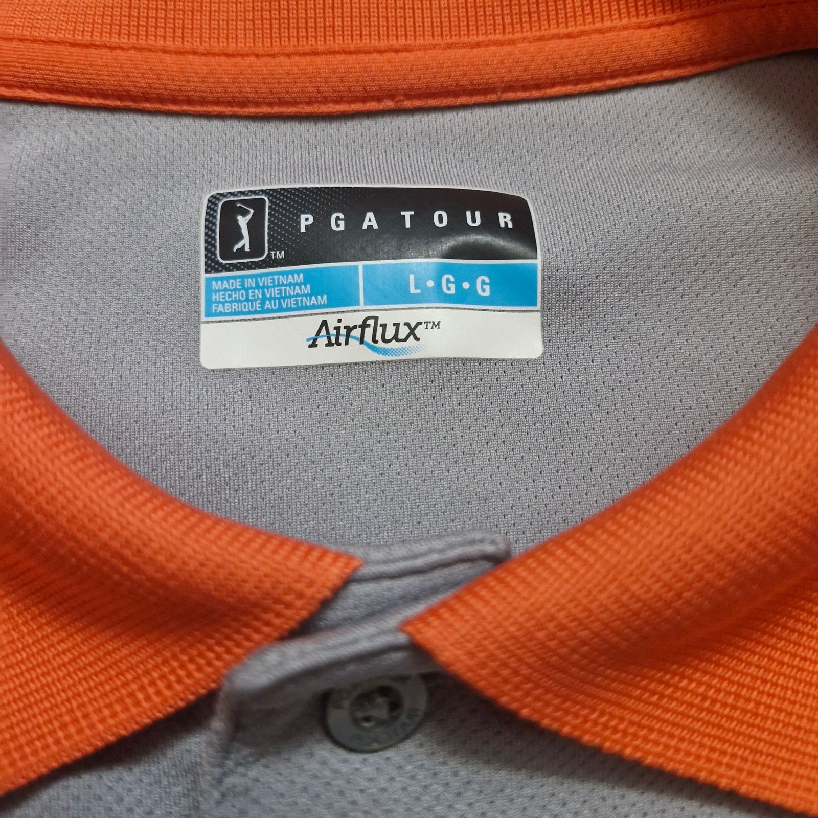 PGA Tour PGA Tour Airflux Golf Polo Shirt Men’s Size Large Orange Size US L / EU 52-54 / 3 - 2 Thumbnail