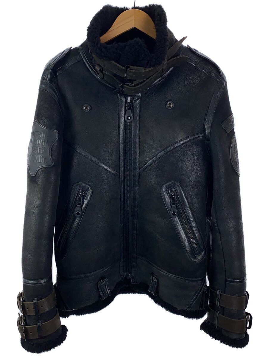 Avirex Avirex Avirex Avirex Sheepskin Flight Jacket Black Size US XL / EU 56 / 4 - 1 Thumbnail