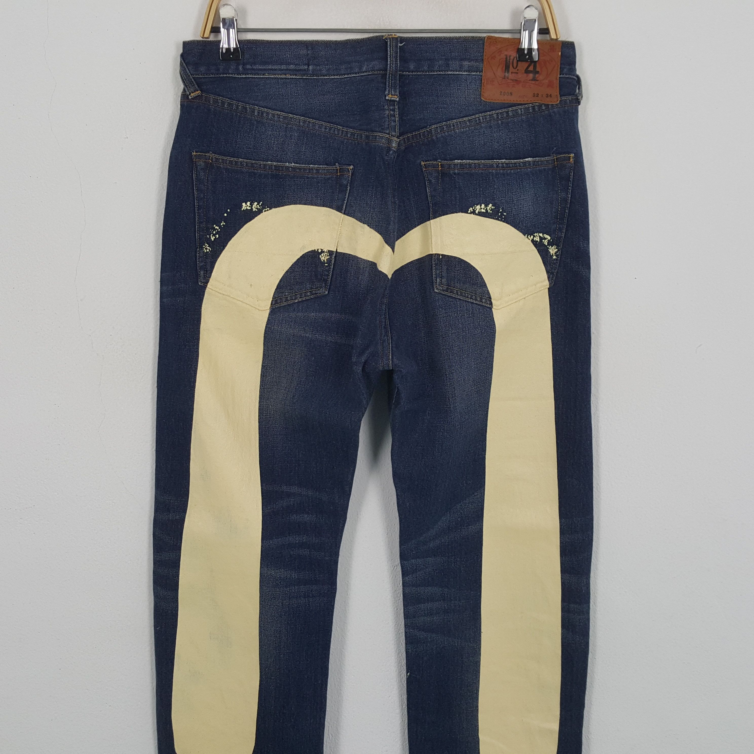 Evisu × Japanese Brand × Vintage Vintage EVISU Japanese Brand Daicock Custom Style Jeans Size US 31 - 2 Thumbnail