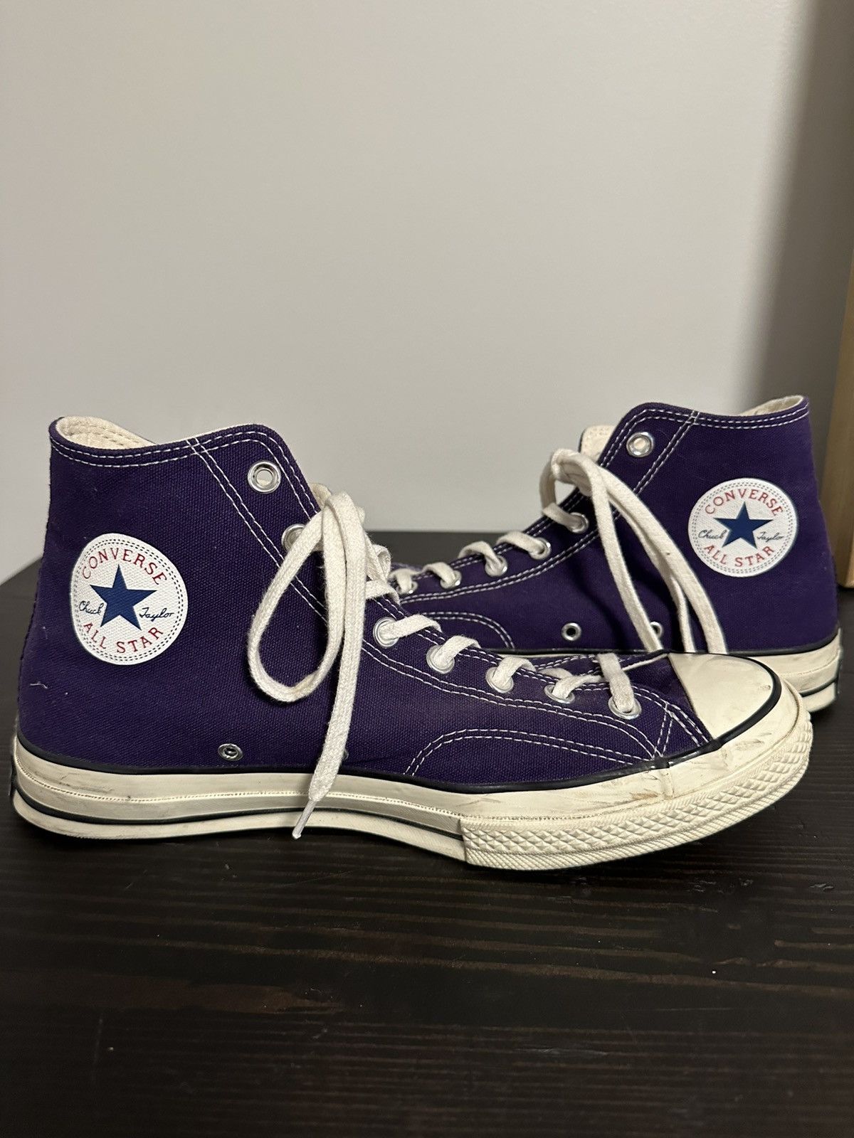 Converse Converse High-Tops Purple Men’s Size 11 Size US 11 / EU 44 - 1 Thumbnail
