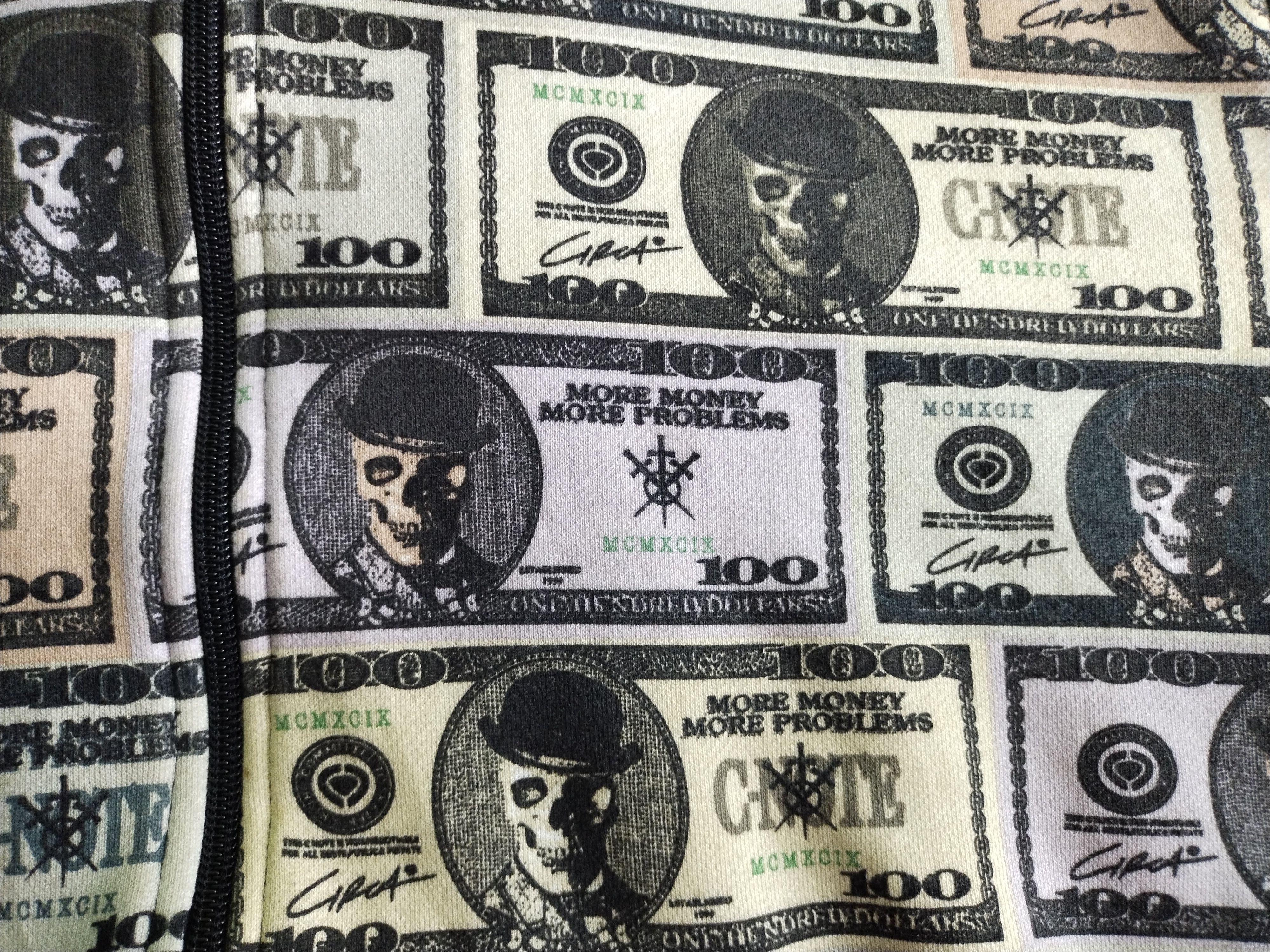 C1RCA Vintage Circa C-Note Skulls Overprint Punks LBG Hoodie Size US M / EU 48-50 / 2 - 11 Thumbnail