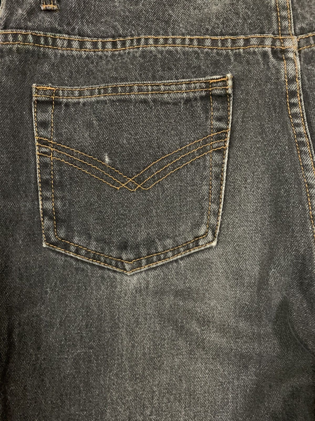 JNCO Vintage Japanese Brand Faded Loose Straight Distressed Jeans Size US 33 - 12 Thumbnail
