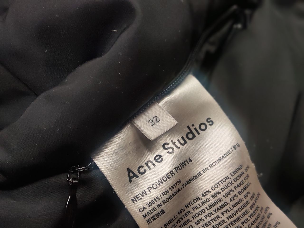 Acne Studios Acne Studios new powder Down Parka Hooded Zip Puffer Jacket Size S / US 4 / IT 40 - 22 Thumbnail