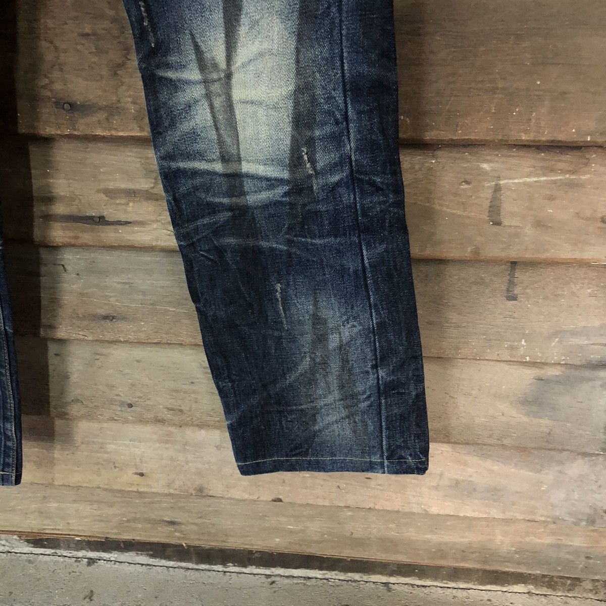 Japanese Brand HotchKiss Blue Denim Jeans Pants #7383 Size 26" / US 2 / IT 38 - 12 Thumbnail