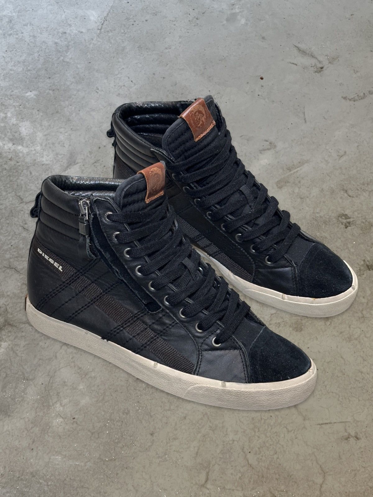 Diesel (FW15) D-STRING HI TOP Size US 9 / EU 42 - 5 Thumbnail
