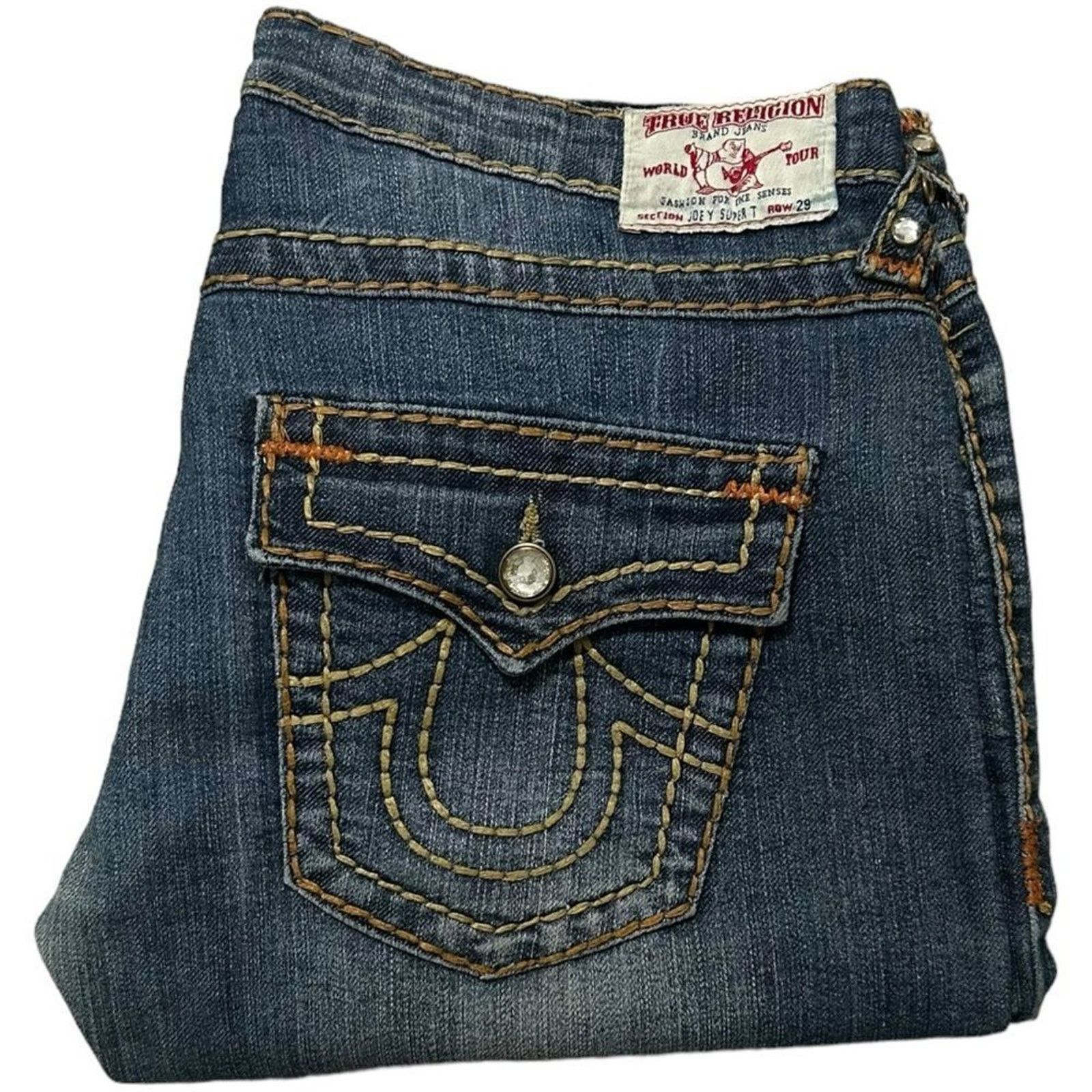 True Religion True Religion Vintage Y2K Rhinestone Joey