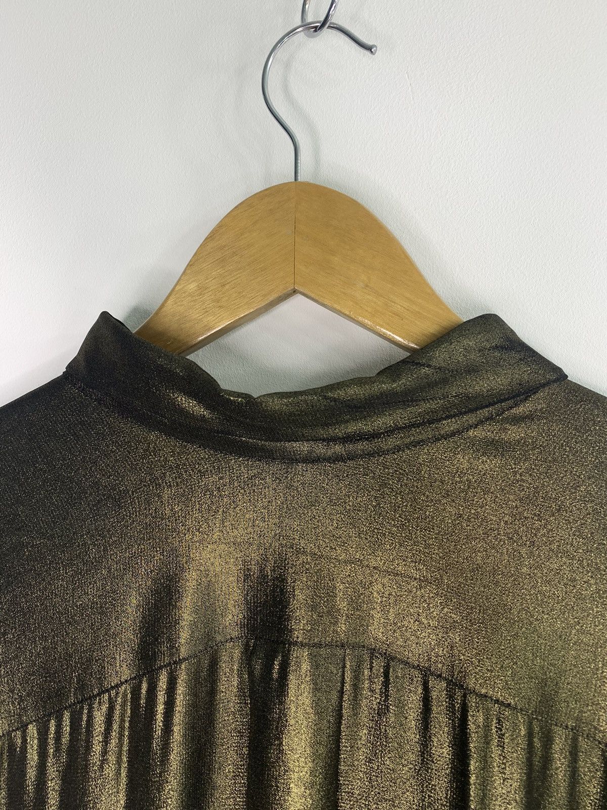 Ann Demeulemeester × Designer Ann Demeulemeester Women’s Viscose Shirt 44 Size Size M / US 6-8 / IT 42-44 - 8 Thumbnail