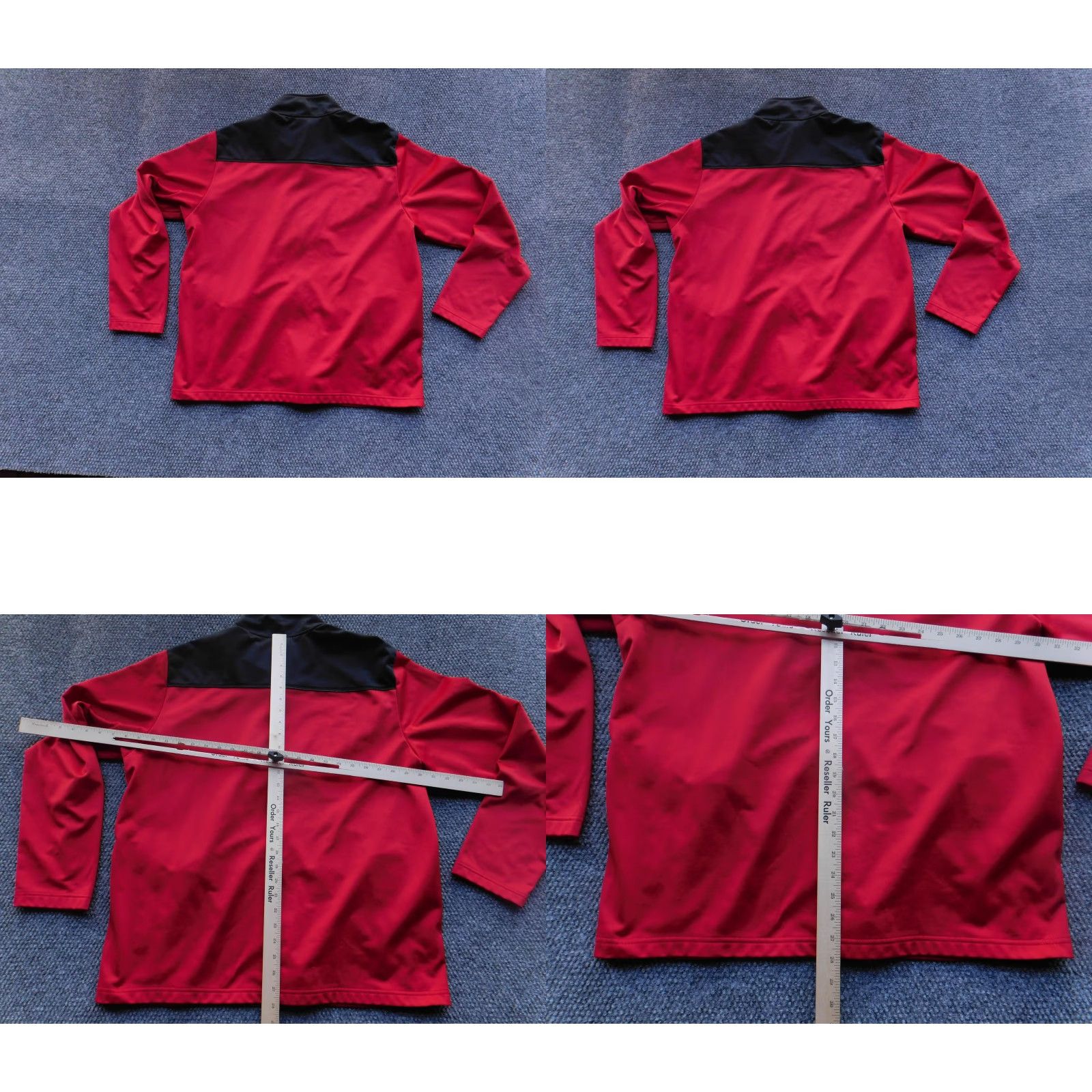 Vintage AND1 Jacket Mens XL Red Black Full Zip Performance Track Warm Up Athletic Top Size US XL / EU 56 / 4 - 9 Thumbnail