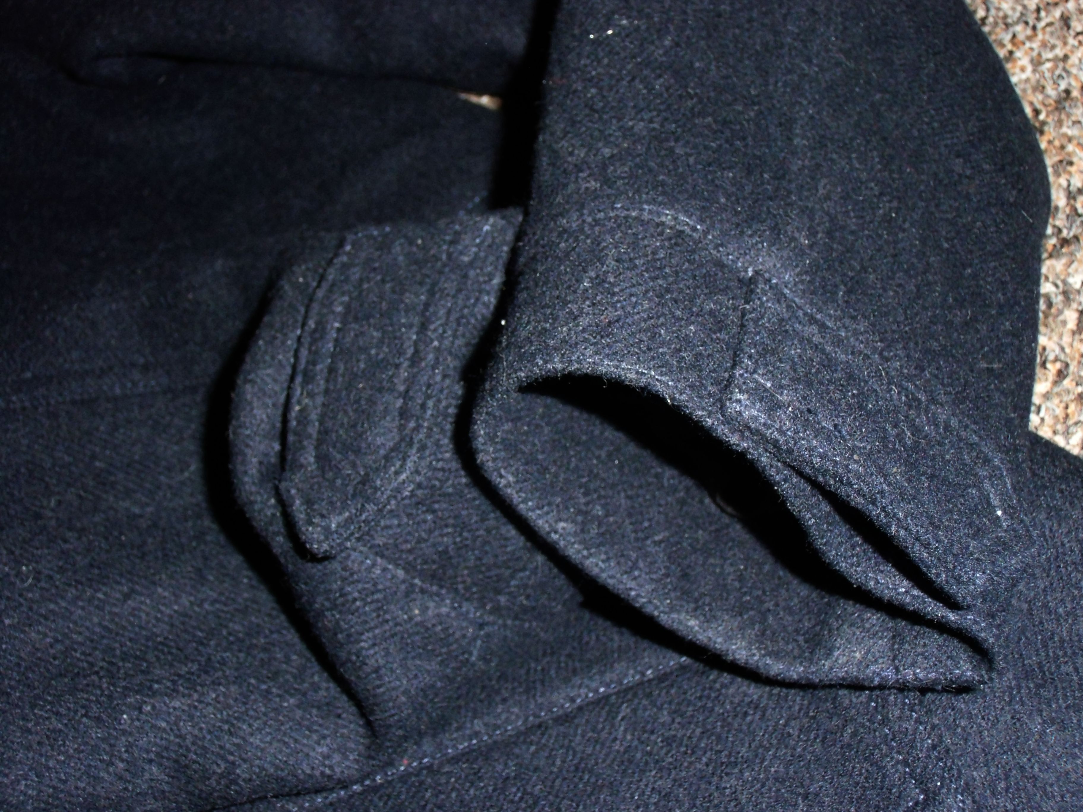 Moods of Norway Moods of Norway "Bord Dale" 100% Wool Parka - Black Iris. S Size US S / EU 44-46 / 1 - 4 Thumbnail
