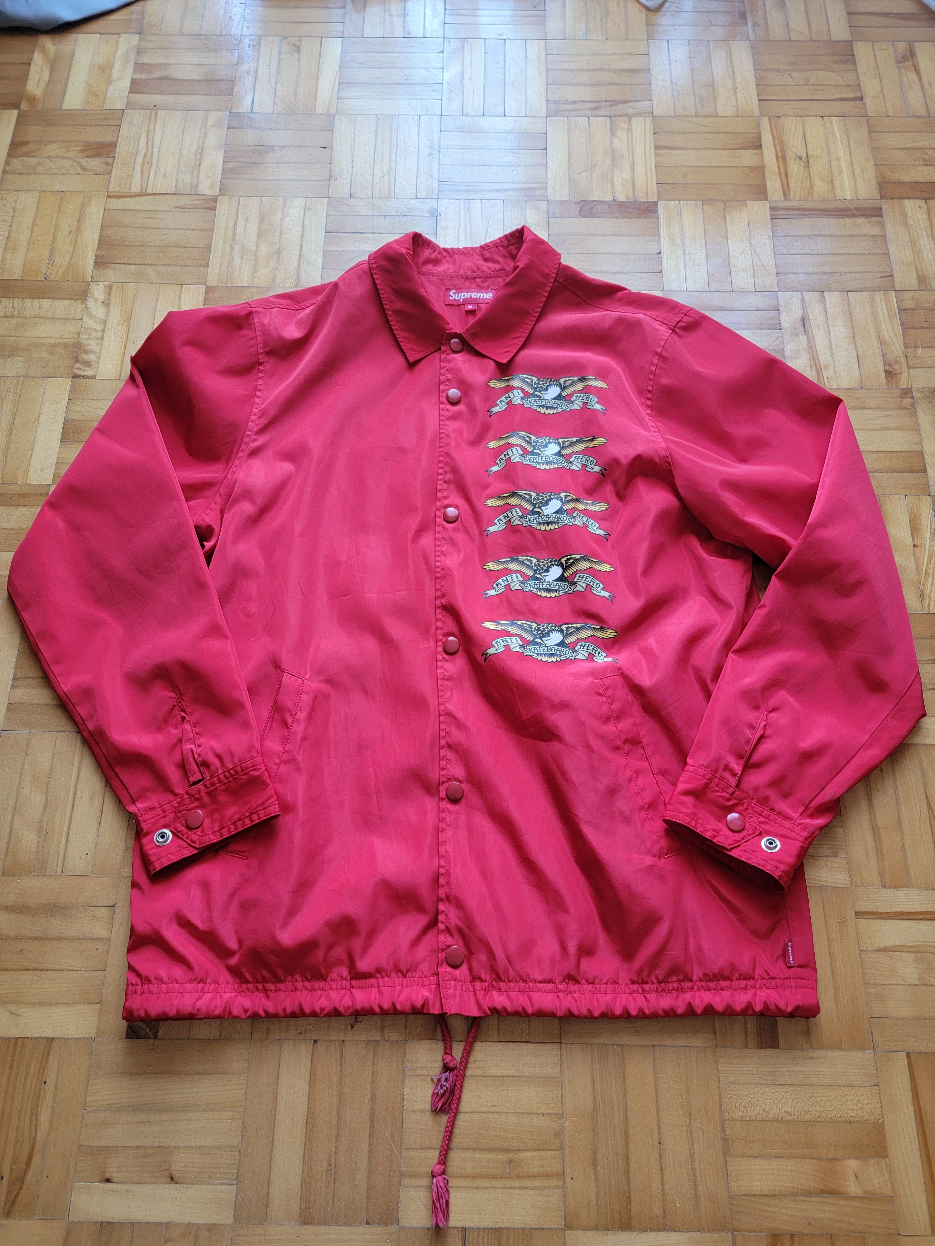 Supreme Supreme antihero coaches jacket | Grailed