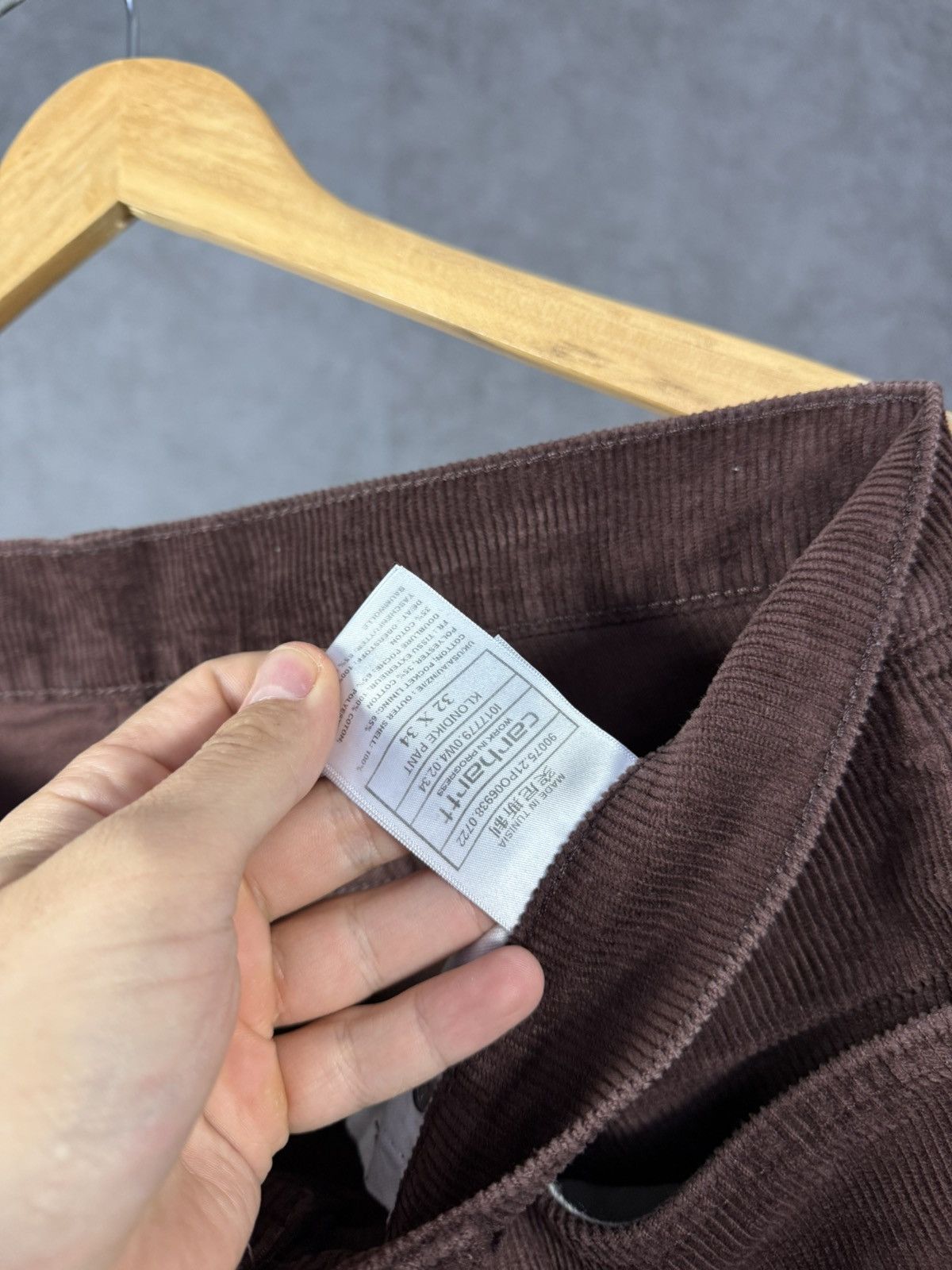 Carhartt Carhartt WIP designer velvet Klondike pants Size US 33 - 5 Thumbnail