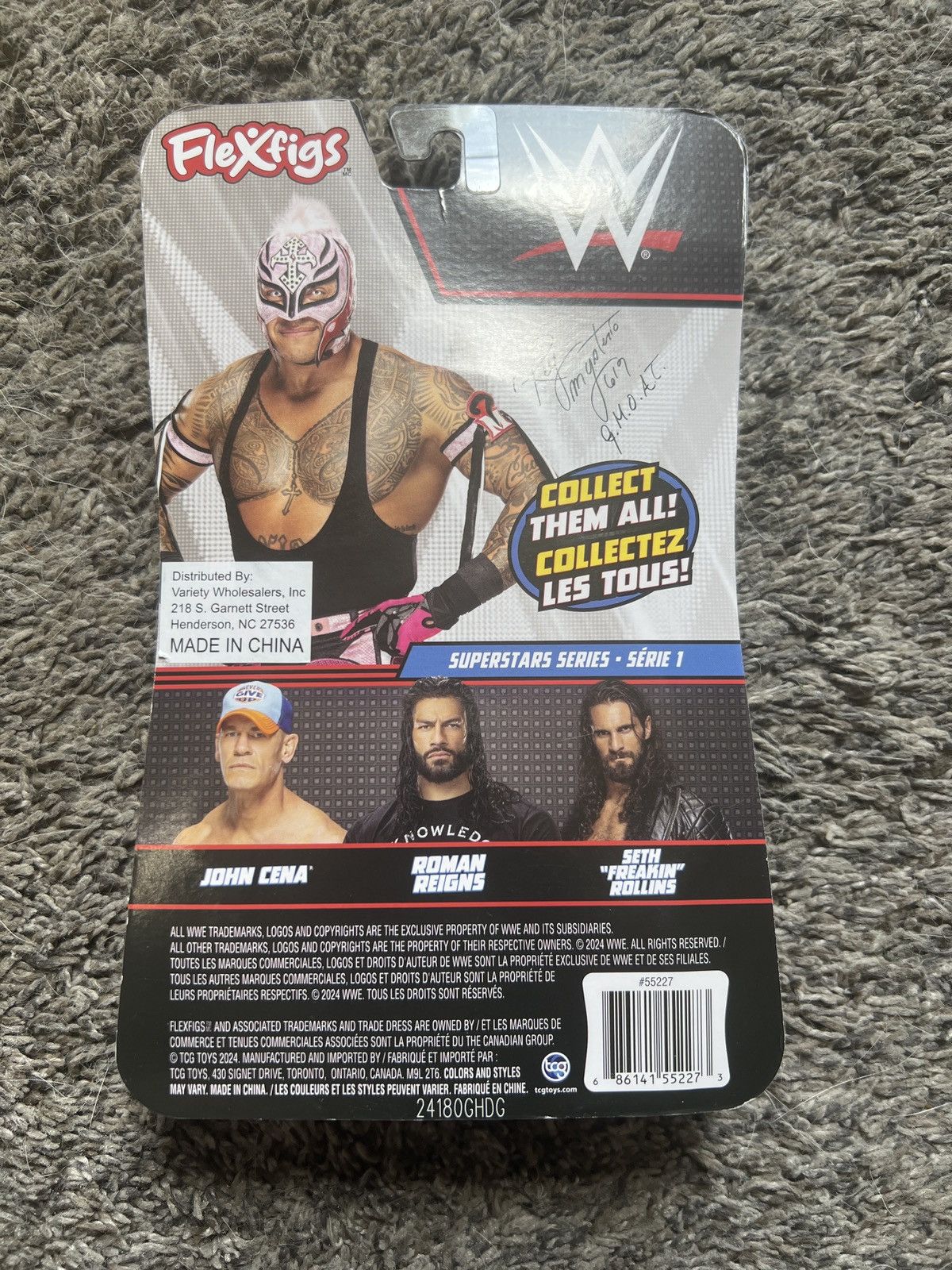 WWE WWE Flexfigs Rey Mysterio Size ONE SIZE - 2 Thumbnail