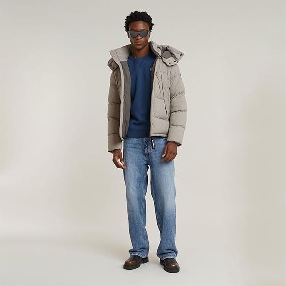 G-Star G-star Raw G-whistler Padded Hooded jacket Elephant skin Size US XXL / EU 58 / 5 - 4 Thumbnail