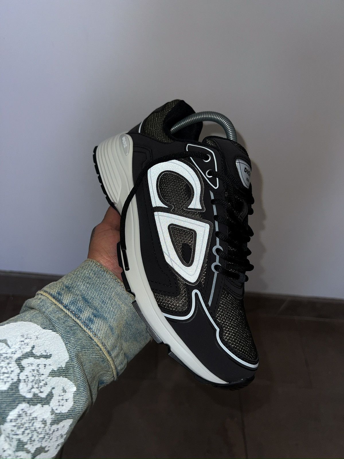 Dior Black/olive b30 sneakers Size US 8 / EU 41 - 1 Thumbnail