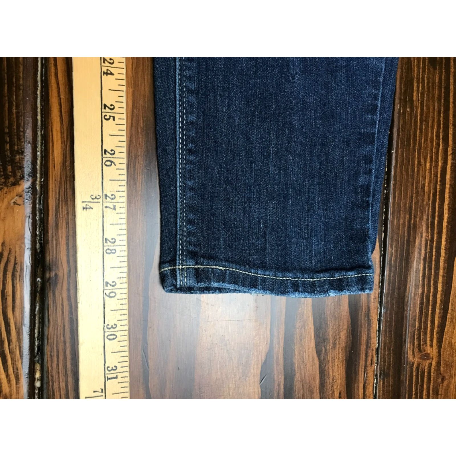 Vintage Simply Vera Vera Wang Jeans Women's Size 16 Black Denim Skinny Pockets Size 38" / US 16 / IT 52 - 5 Thumbnail