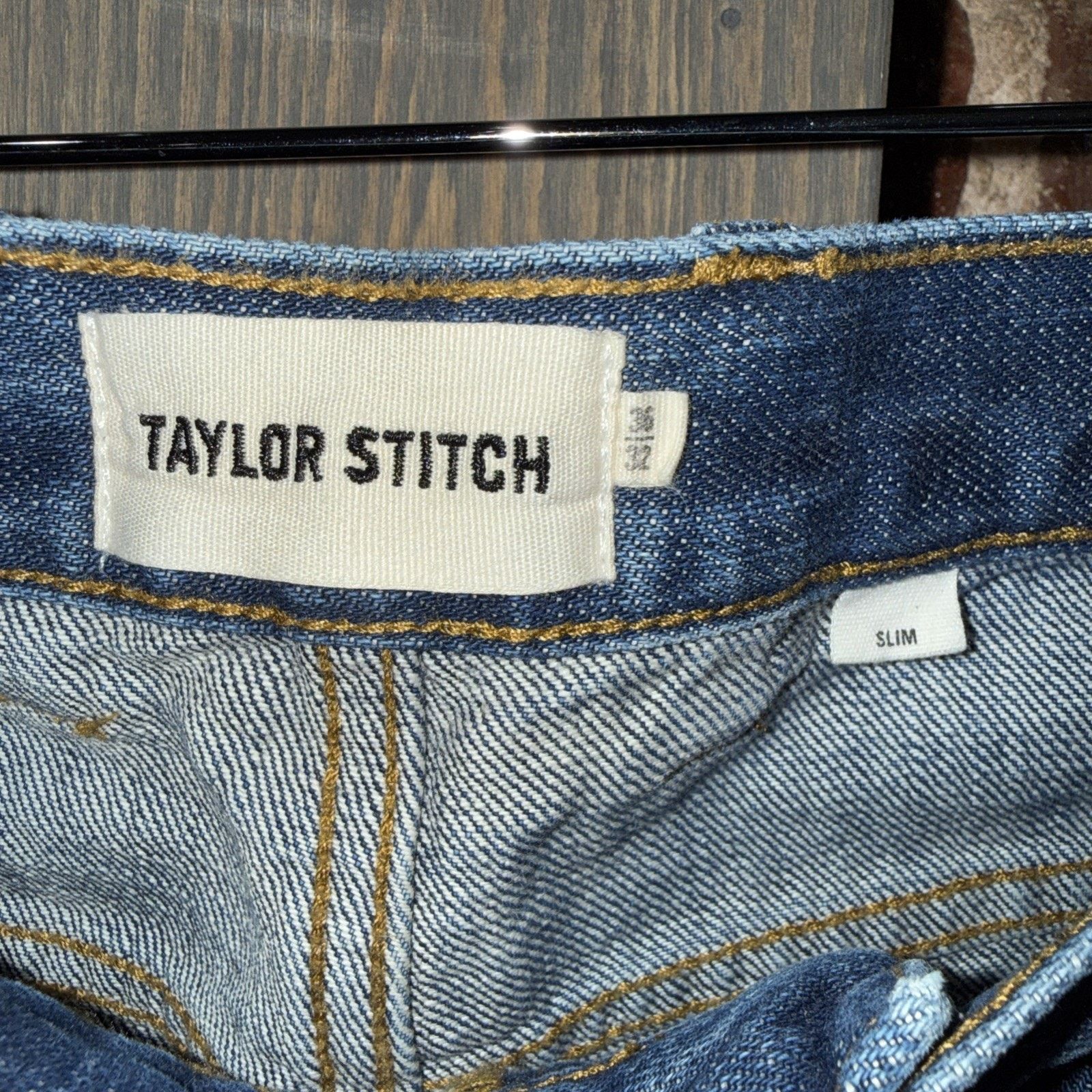 Taylor Stitch Taylor Stitch Selvedge Jeans Men's 36W 31L Straight Denim Size US 36 / EU 52 - 5 Thumbnail
