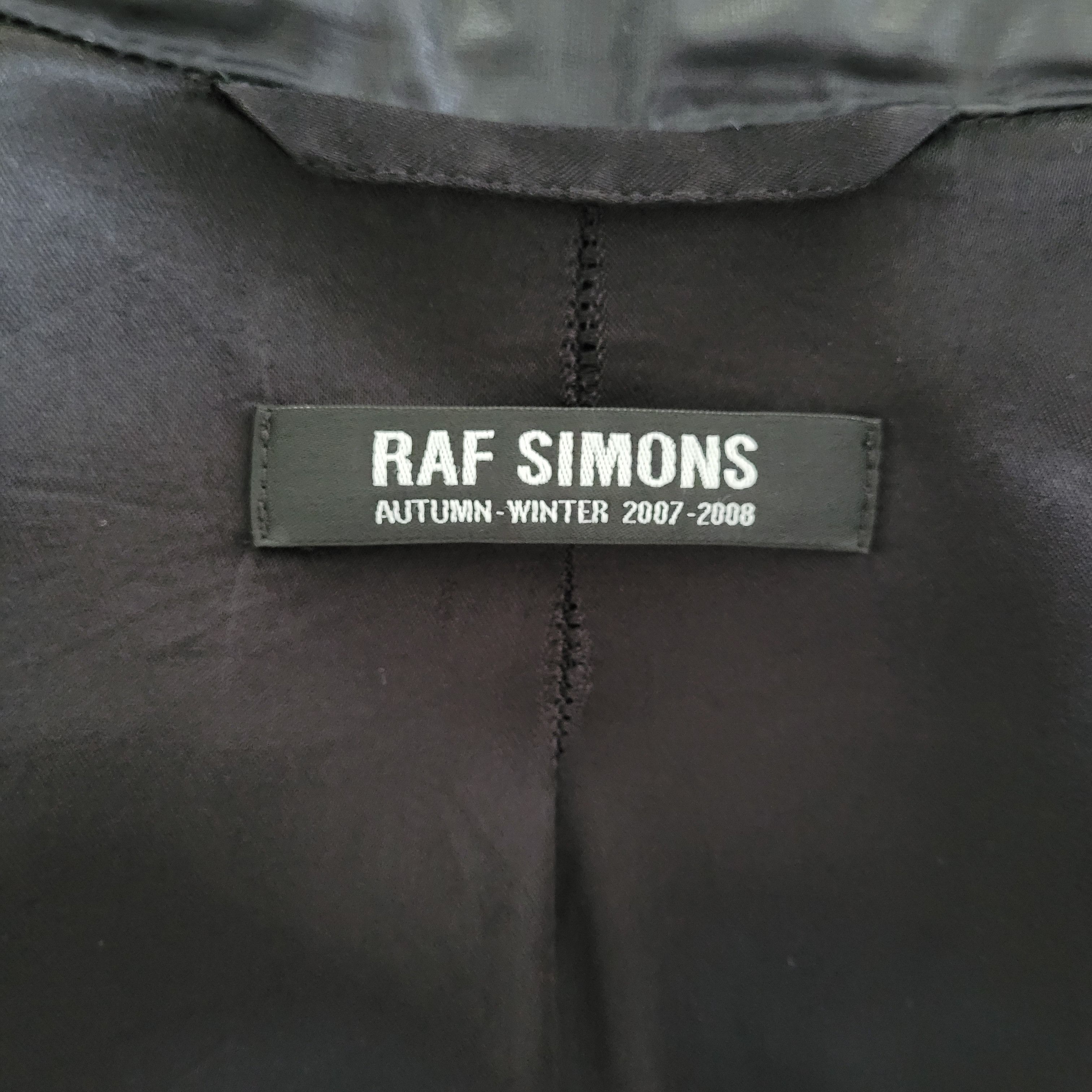 Raf Simons Raf Simons FW2007 runway zipper panelled jacket Size US L / EU 52-54 / 3 - 11 Thumbnail