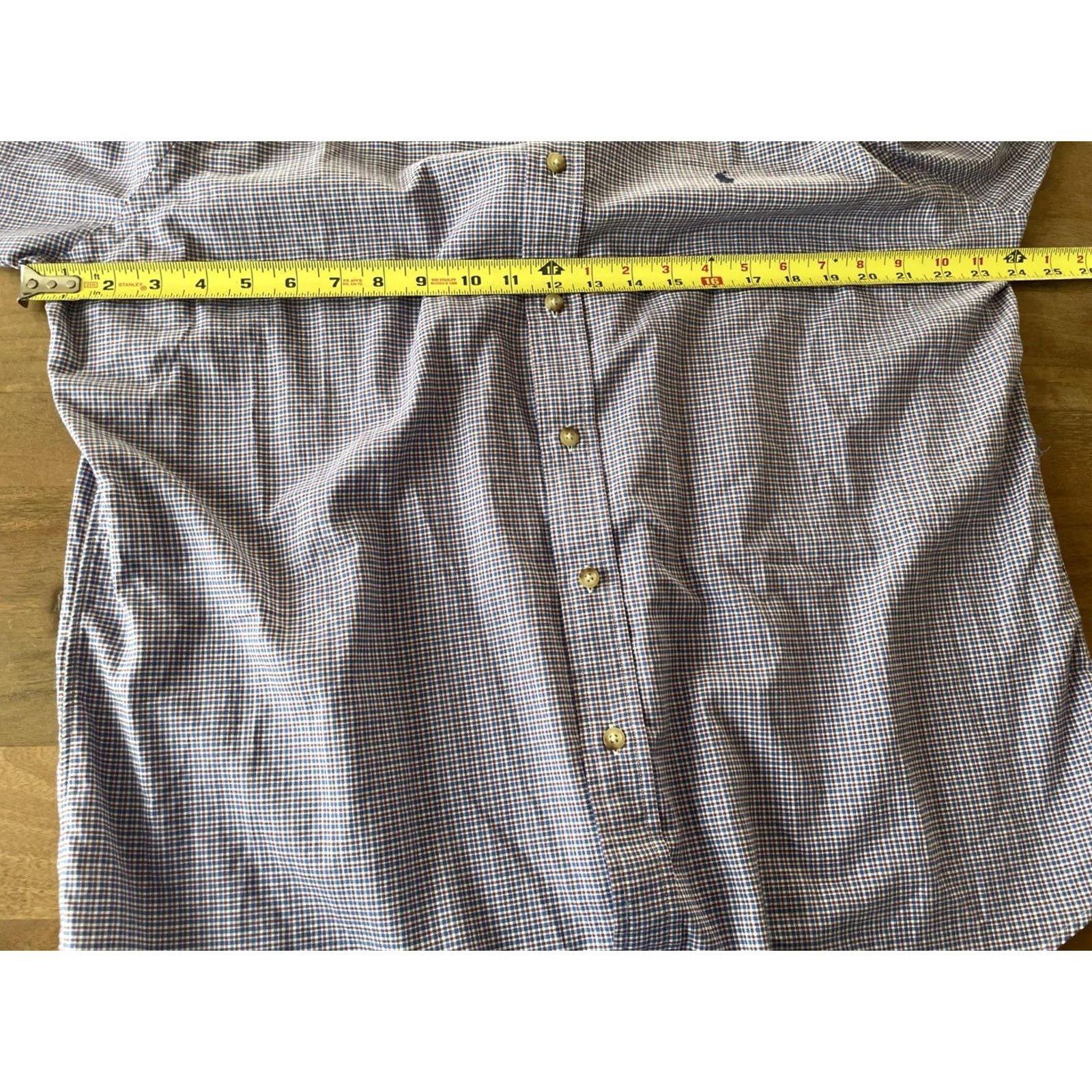 Polo Ralph Lauren Polo Ralph Lauren Plaid Button-Down Shirt Mens XL Casual Preppy Long Sleeve Size US XL / EU 56 / 4 - 6 Thumbnail
