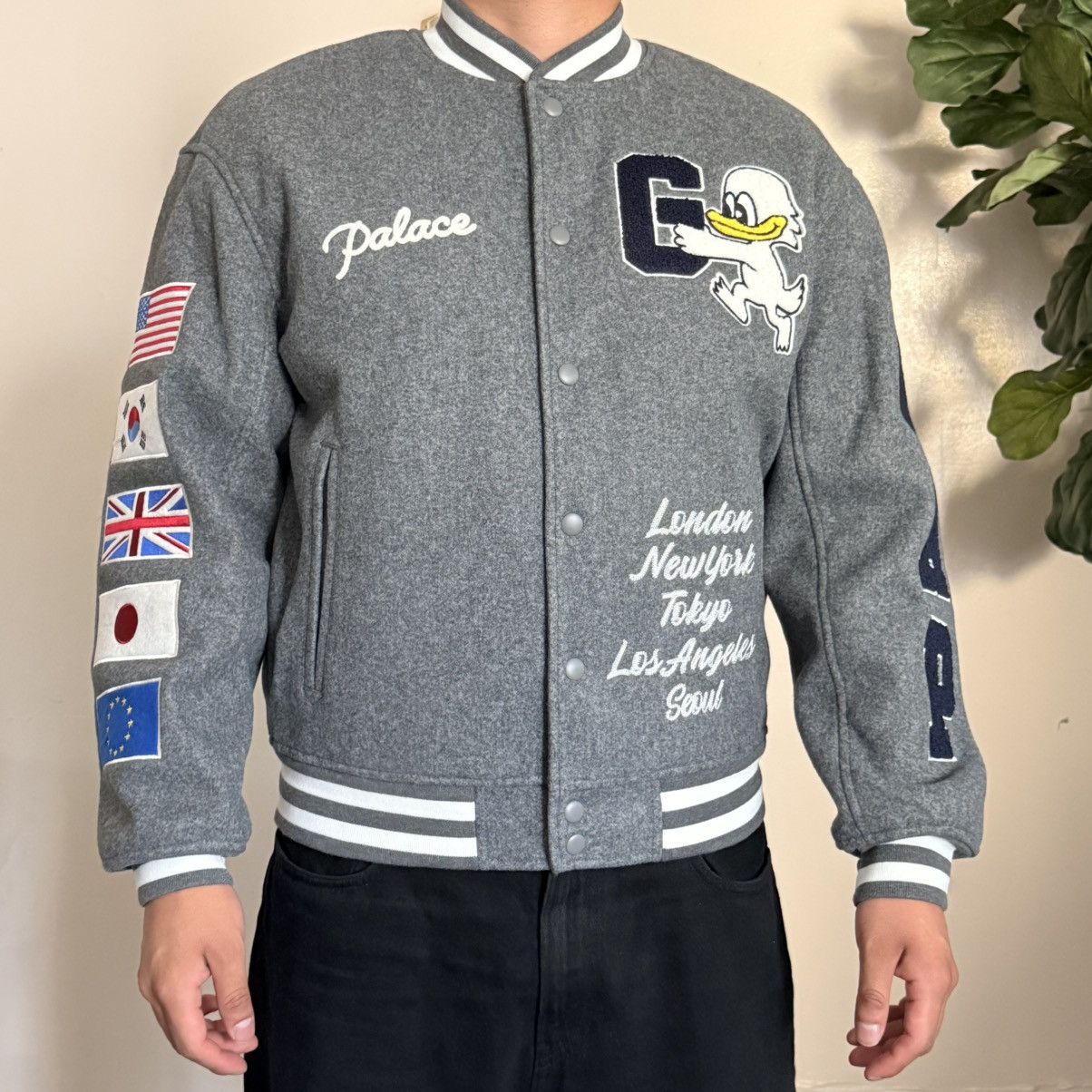 Gap × Palace Palace x GAP Varsity Jacket Size US S / EU 44-46 / 1 - 6 Thumbnail