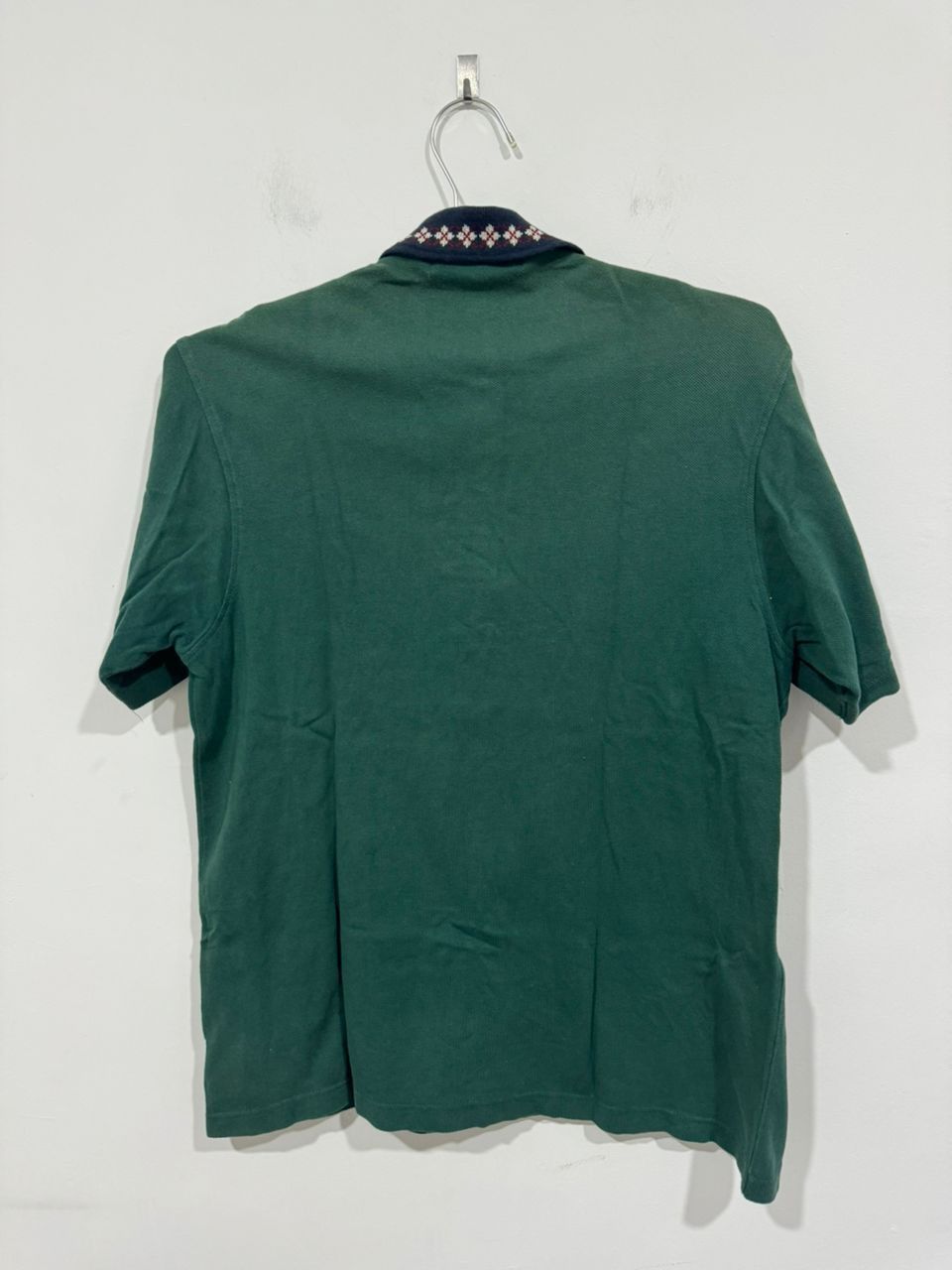Burberry × Vintage Vintage 90s Burberry Green Polo Size US S / EU 44-46 / 1 - 4 Thumbnail