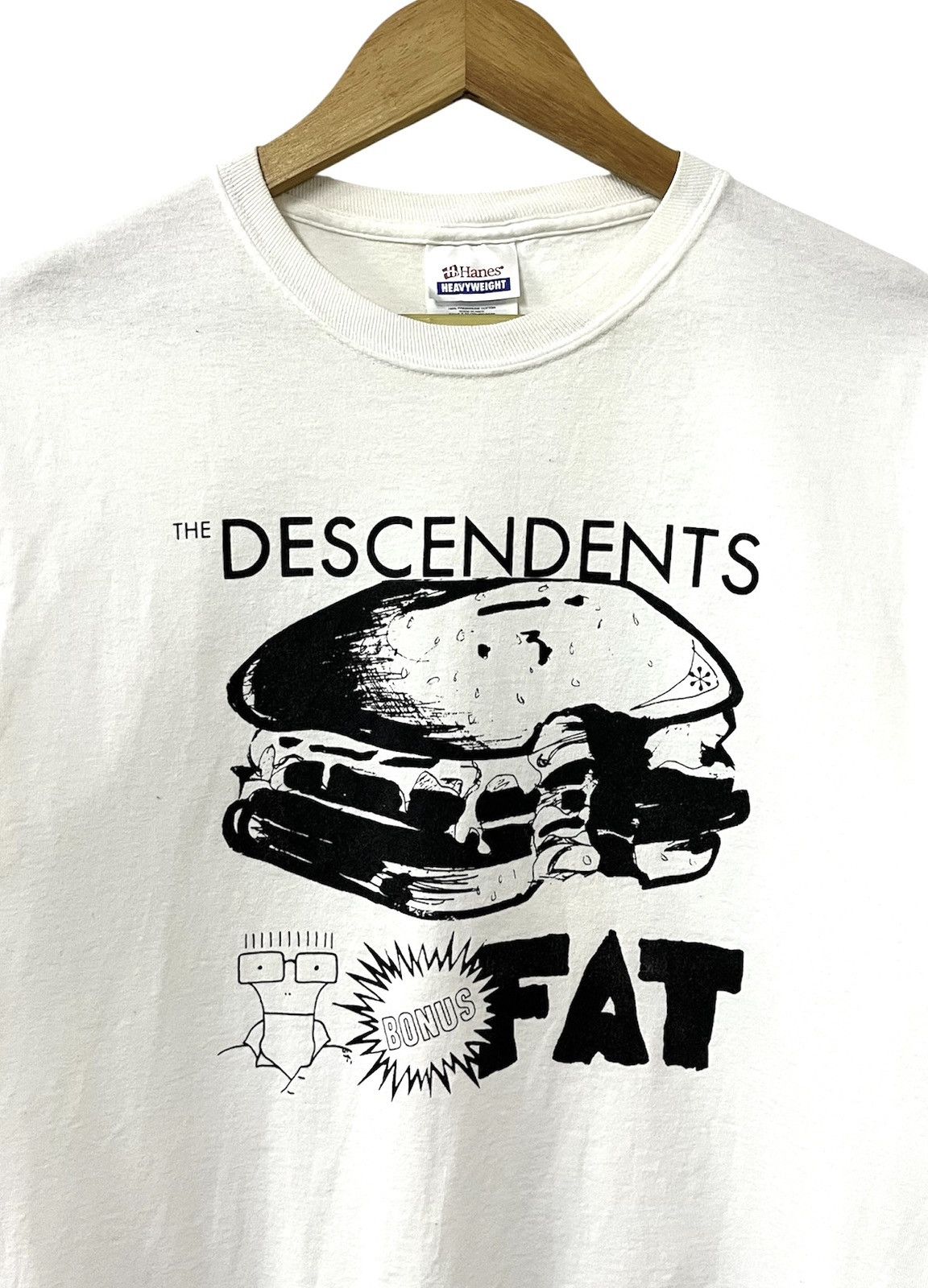 VINTAGE 00s THE DESCENDENTS BONUS FAT PUNK ROCK BAND TSHIRT