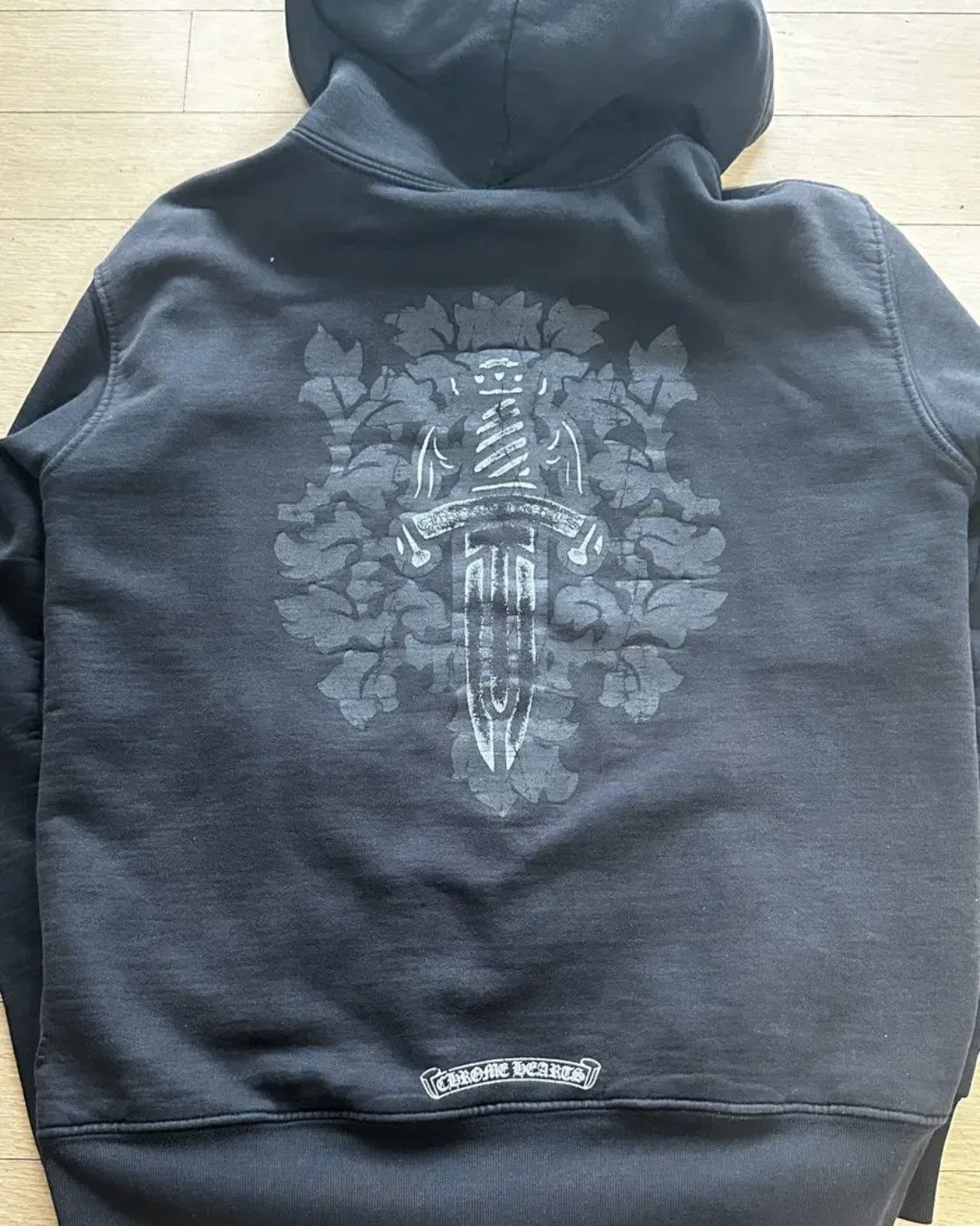 Chrome Hearts Heavy Weight Waffle Dagger Zipup Hoodie Size US S / EU 44-46 / 1 - 1 Thumbnail
