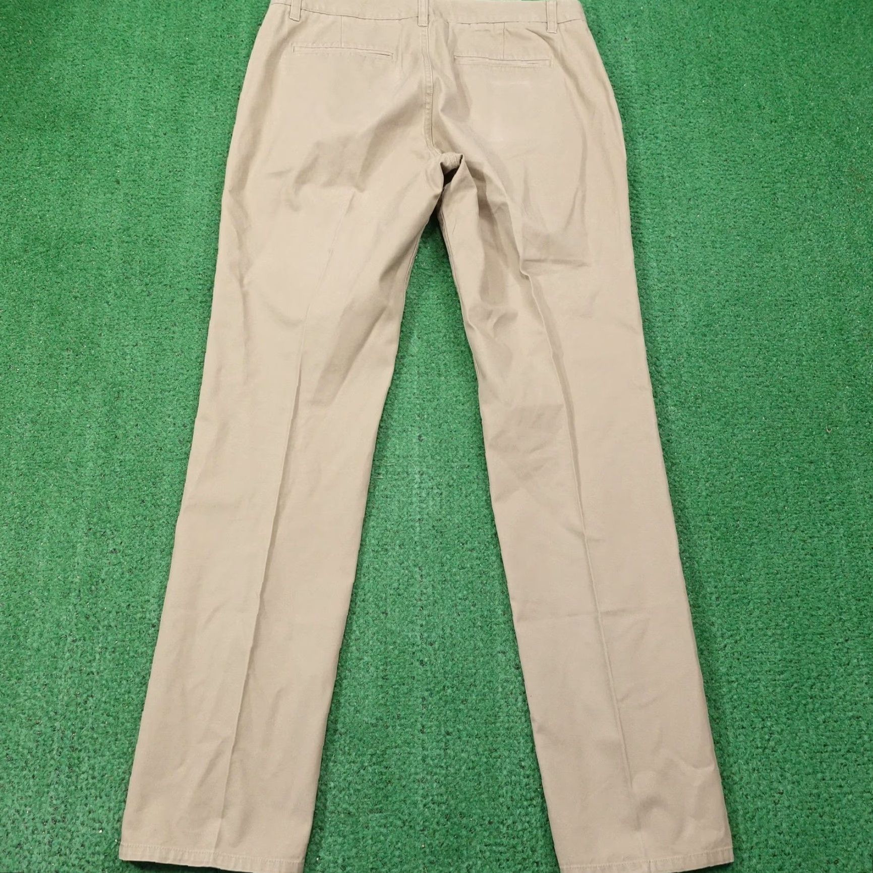 Bonobos Bonobos Pants Mens 34x34 Beige Chino Slim Straight Flat Front Pockets Cotton Size US 34 / EU 50 - 4 Thumbnail