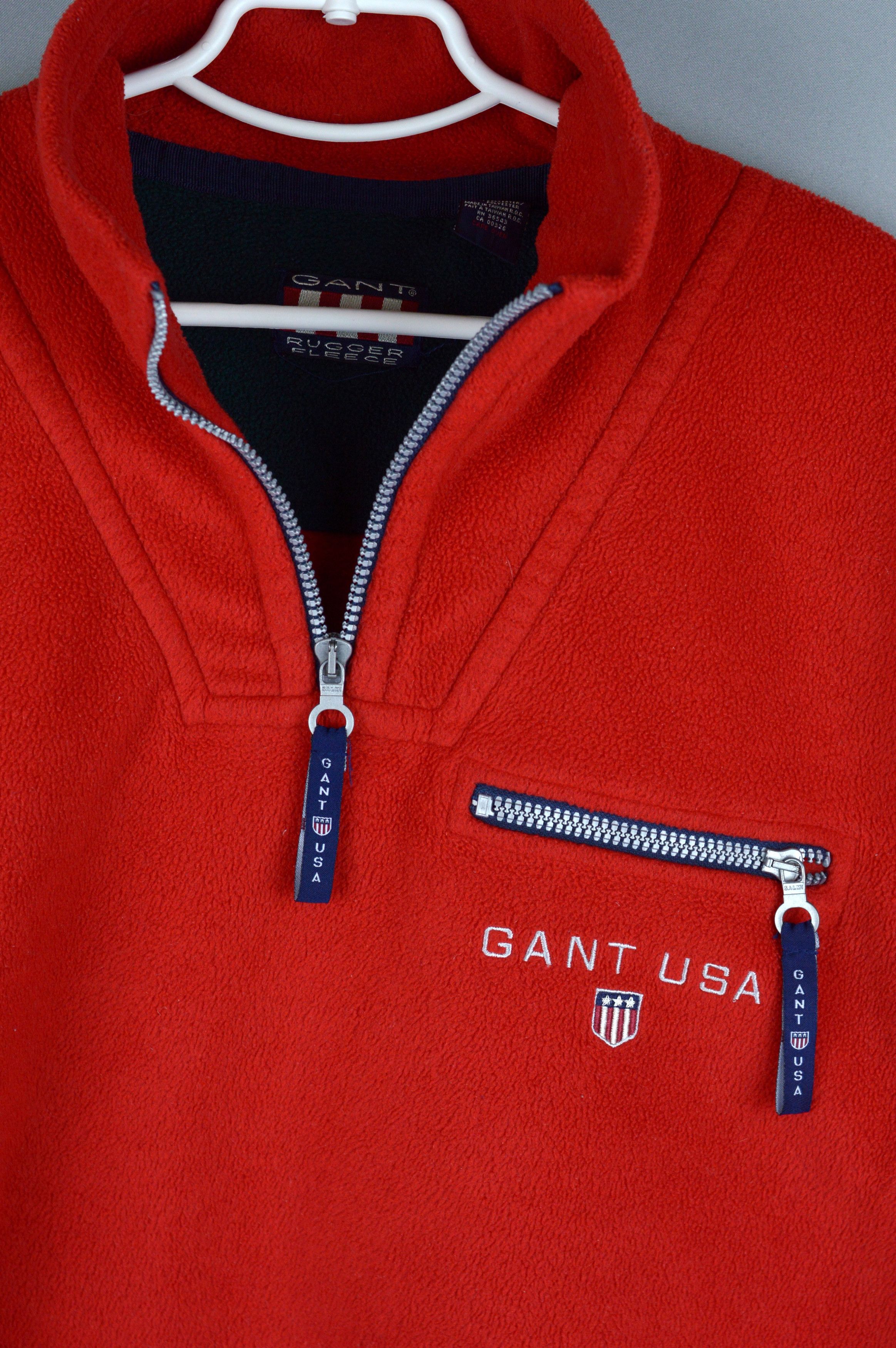 Gant × Vintage Vintage Gant USA fleece Size US L / EU 52-54 / 3 - 2 Thumbnail