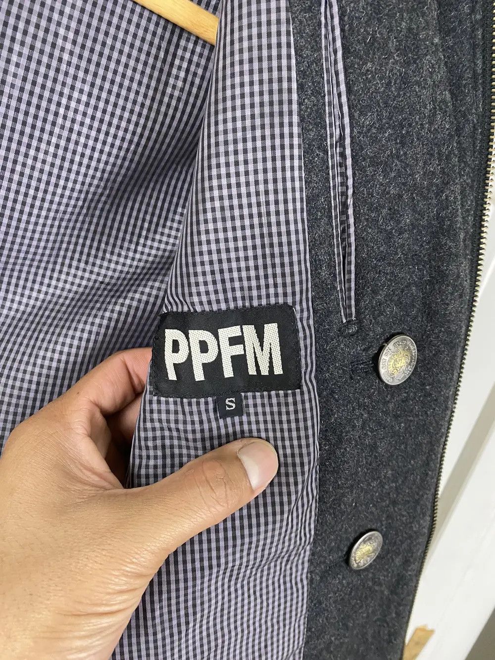 Japanese Brand × PPFM PPFM Wool Jacket Zipper Size US S / EU 44-46 / 1 - 12 Thumbnail