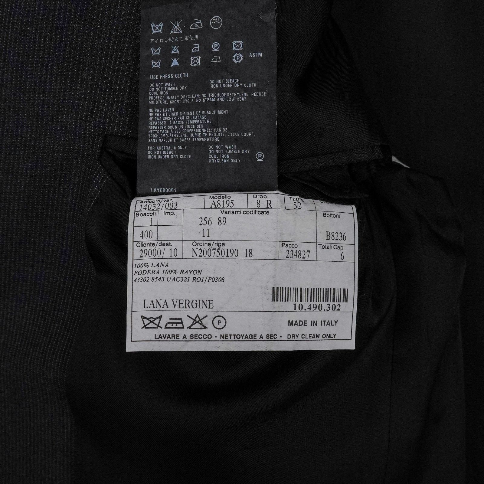 Prada Prada Milano Black Pure Virgin Wool Tailored Blazer Jacket Size US L / EU 52-54 / 3 - 11 Thumbnail