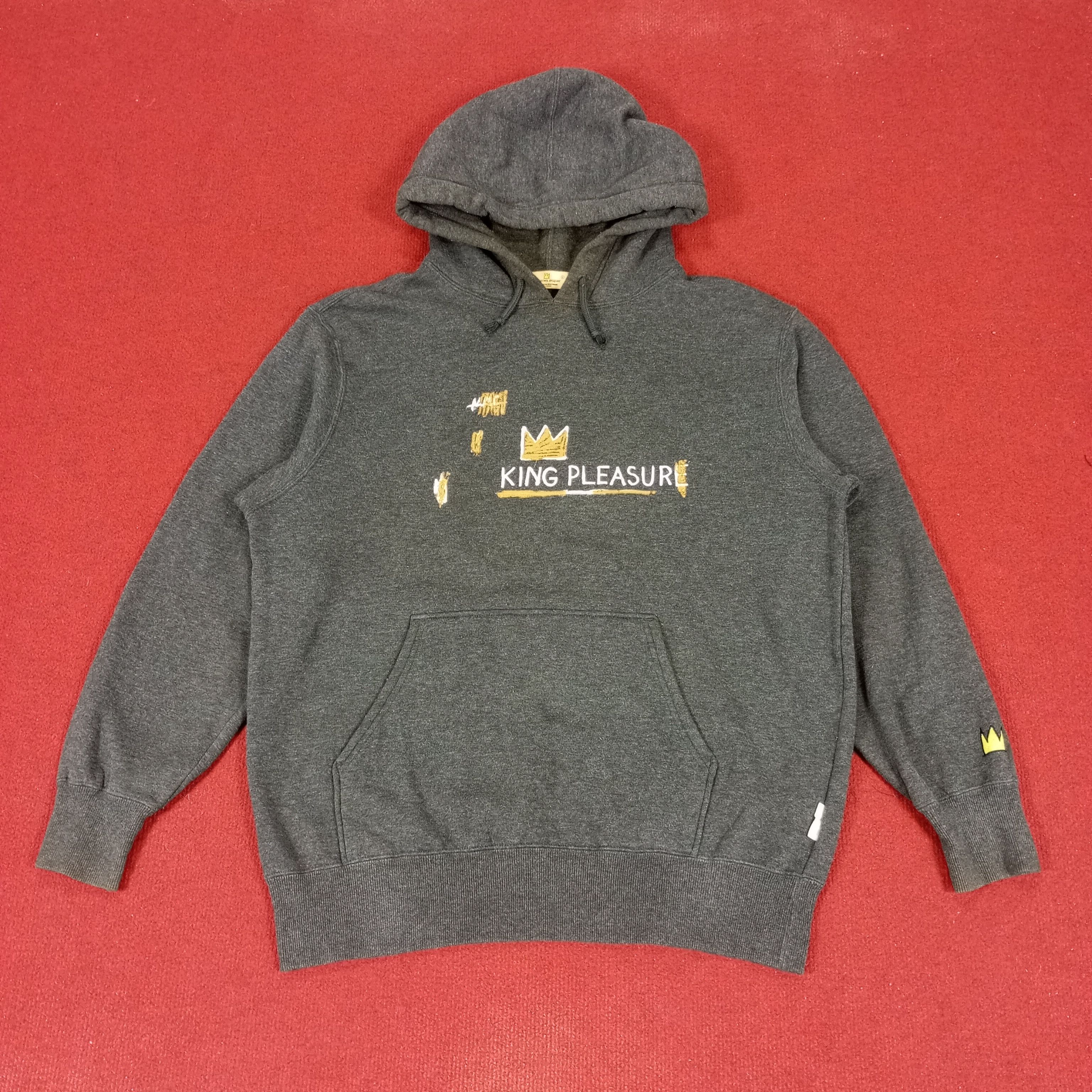 Japanese Brand × Jean-Michel Basquiat × Vintage Jean Michel Basquiat Hoodies Streetwear Style Size US L / EU 52-54 / 3 - 1 Thumbnail