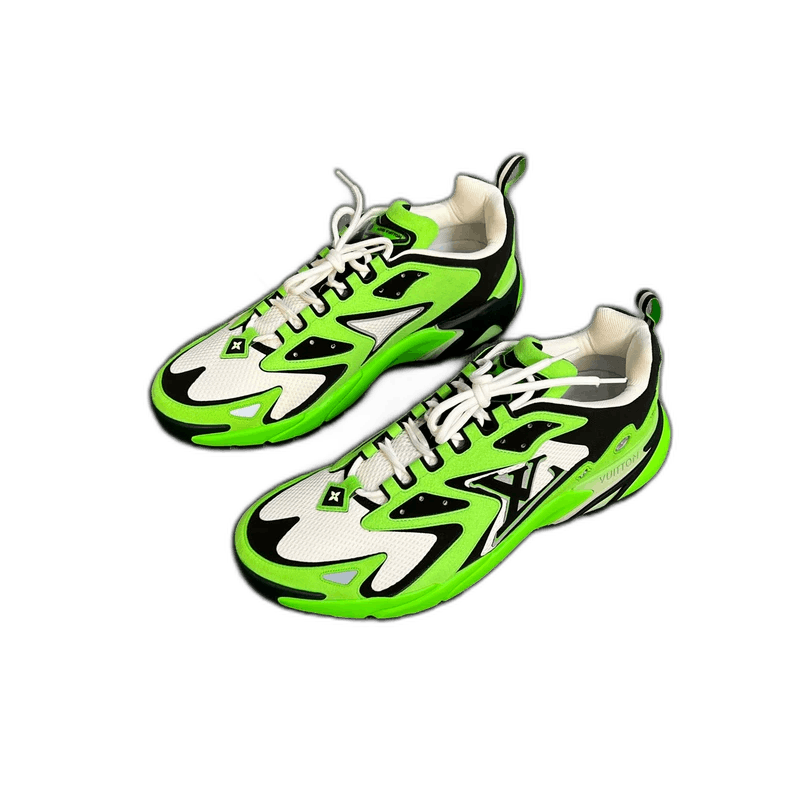 Louis Vuitton Louis Vuitton LV Green Tatic Runner Sneakers Size US 10.5 / EU 43-44 - 1 Thumbnail