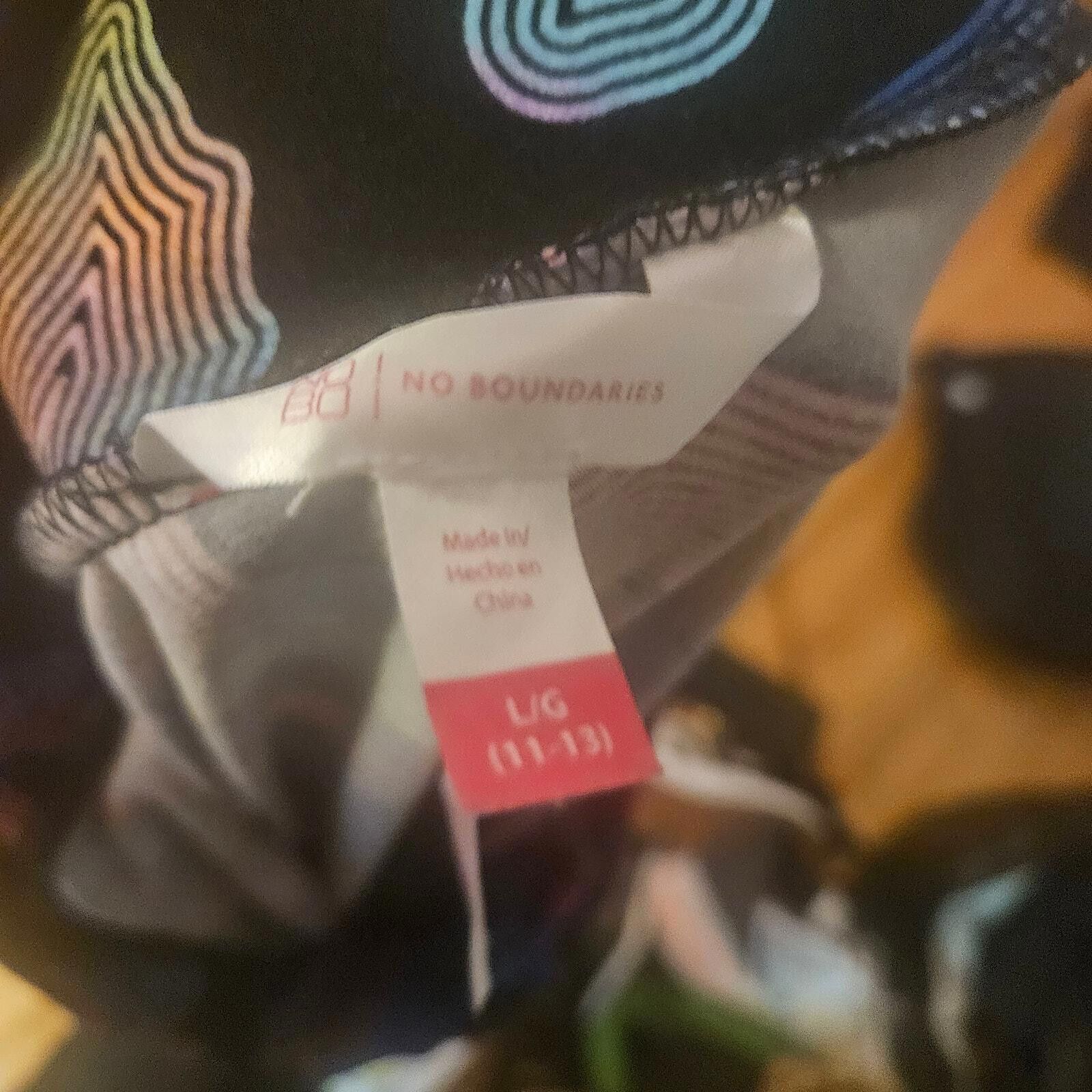 Designer No Boundaries Abstract Faux Ankle Legging Large Size 36" / US 14 / IT 50 - 2 Thumbnail