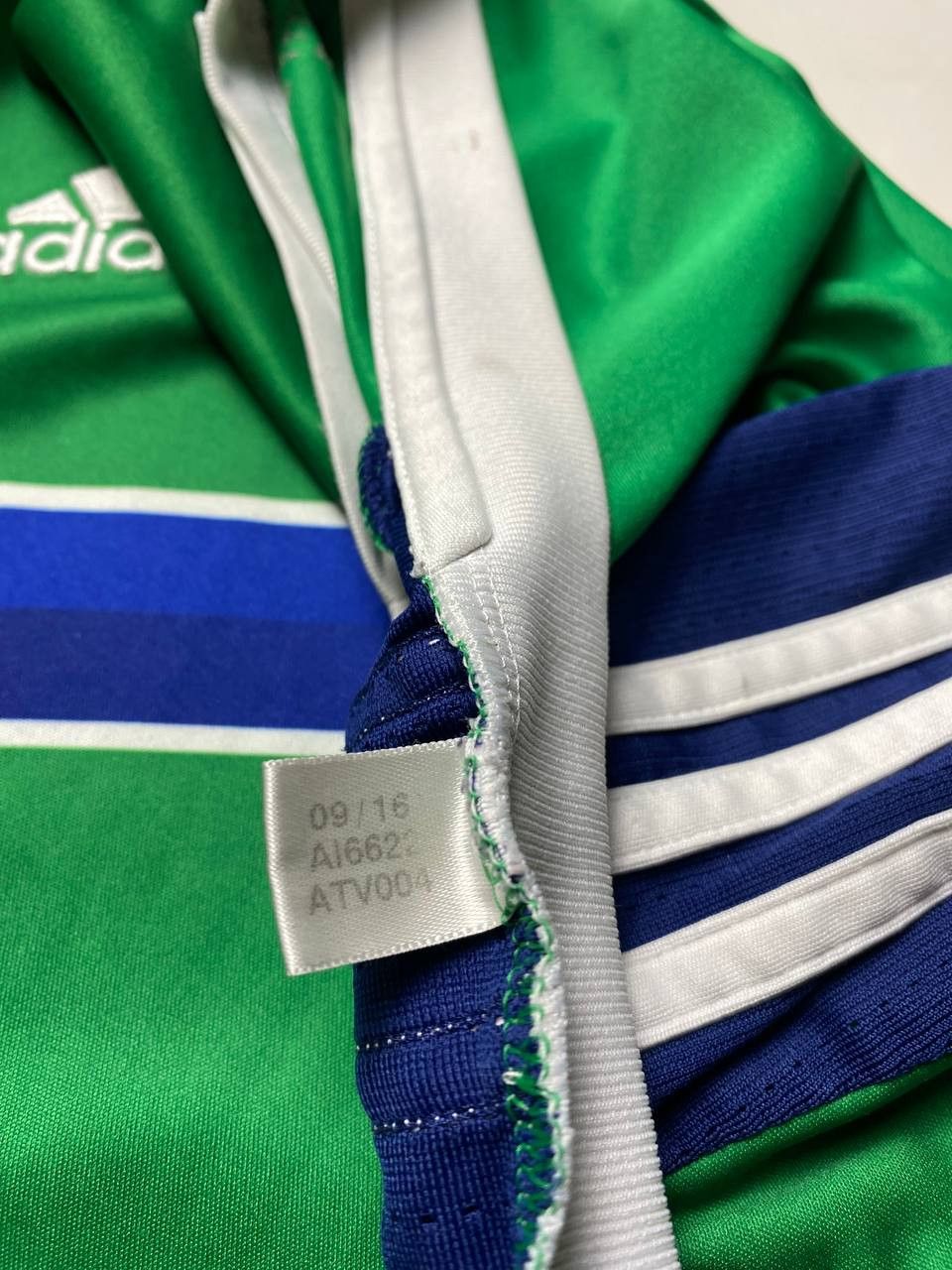 Adidas Adidas Football Jersey 2016 Size US XXL / EU 58 / 5 - 7 Thumbnail