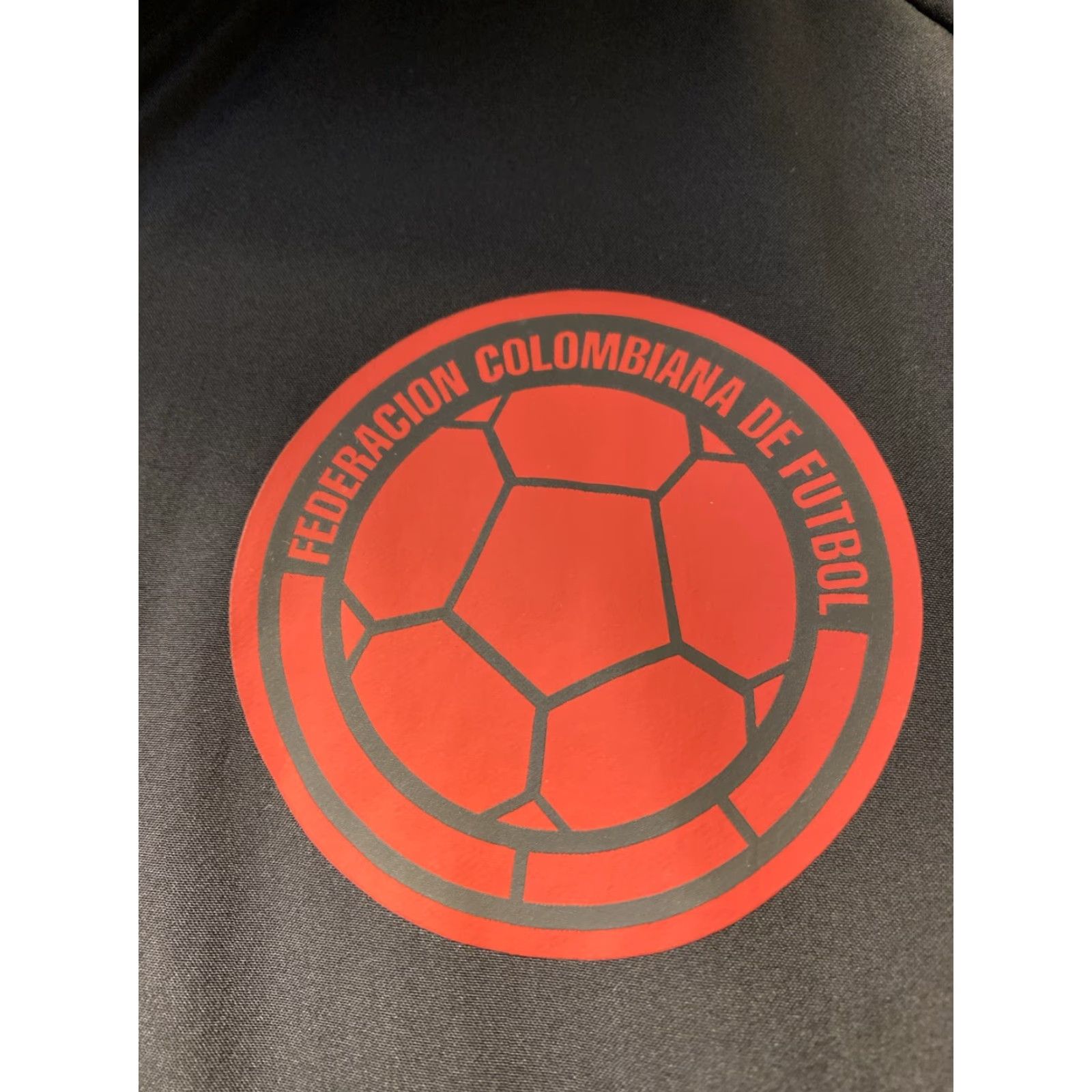 Adidas Adidas Jacket Men L Black Zip Hooded FCF Colombia Soccer Team Issued Rain Size US L / EU 52-54 / 3 - 4 Thumbnail