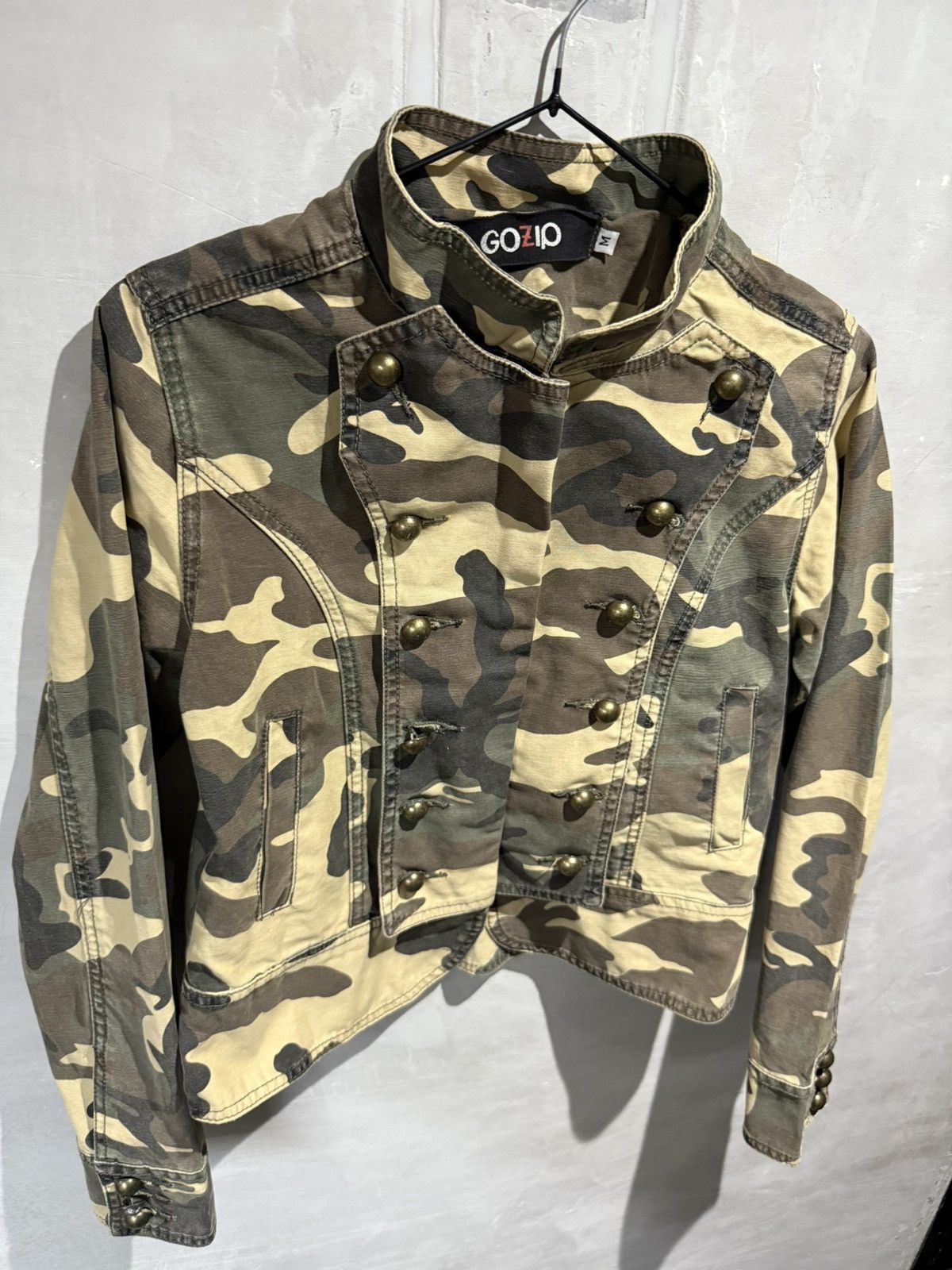 Japanese Brand Vintage Camouflage Napoleon Military Jacket Size M / US 6-8 / IT 42-44 - 12 Thumbnail