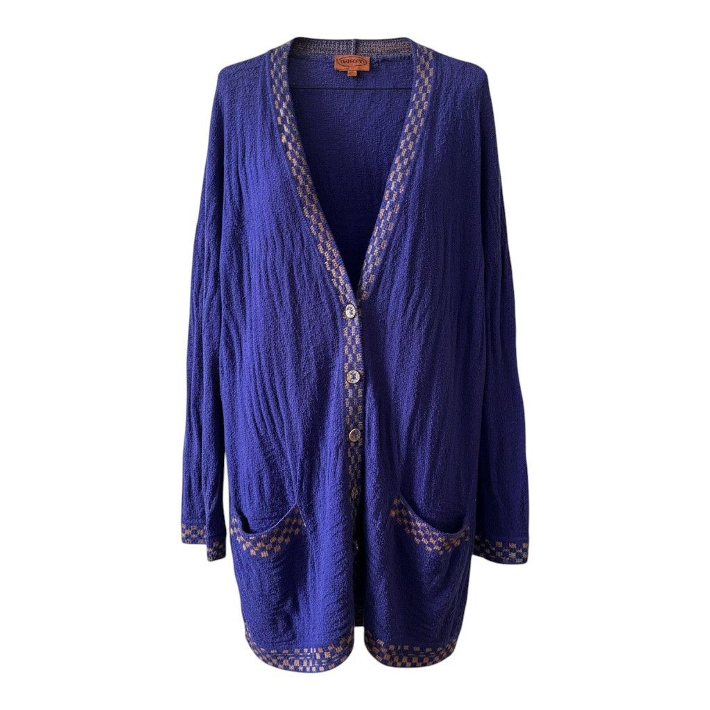 Missoni Missoni Long Cardigan Size L / US 10 / IT 46 - 1 Thumbnail