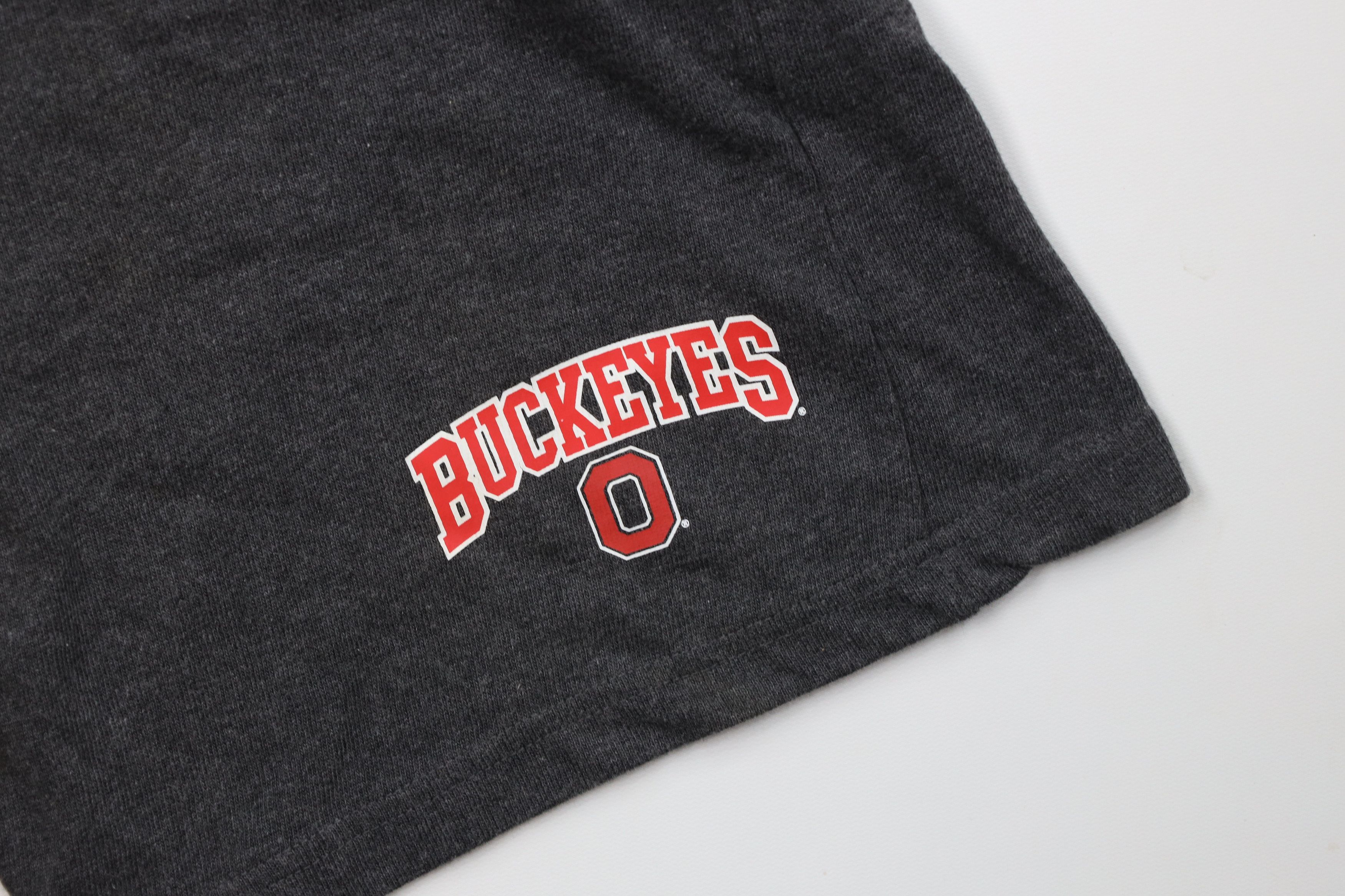 Vintage Vintage 90s Ohio State University Above Knee Shorts Gray Size US 34 / EU 50 - 5 Thumbnail