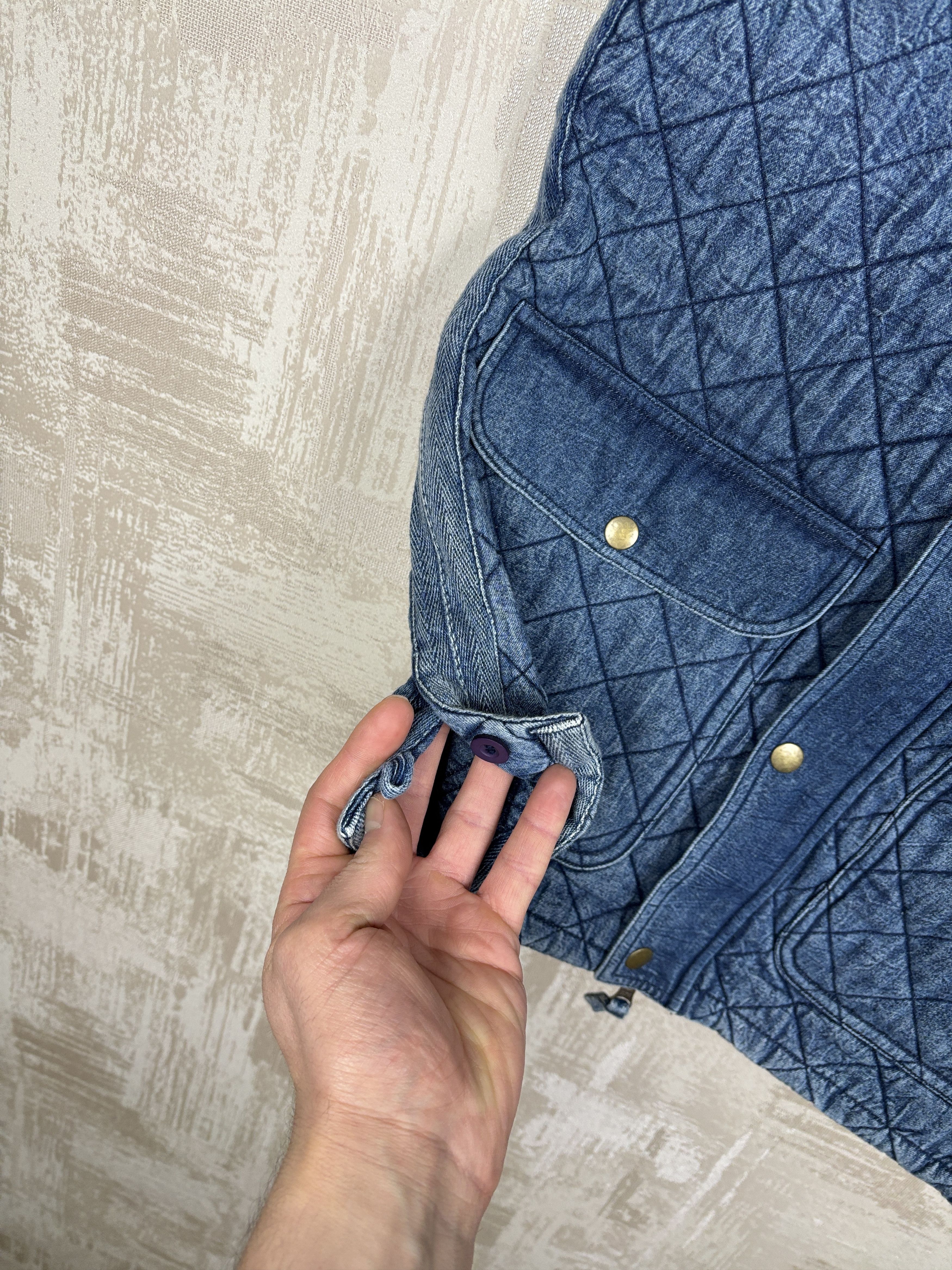 Other UK Original Blues Quilted Denim Vest Size US M / EU 48-50 / 2 - 10 Thumbnail