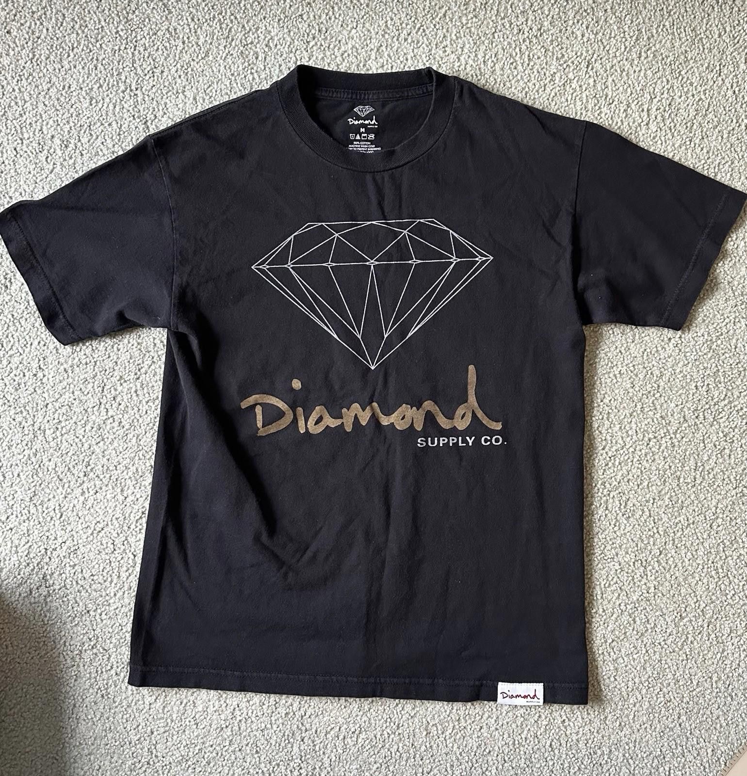 Diamond Supply Co. Diamond Supply Co Short Sleeve T-Shirt - Men’s Size M Black Size US M / EU 48-50 / 2 - 1 Thumbnail