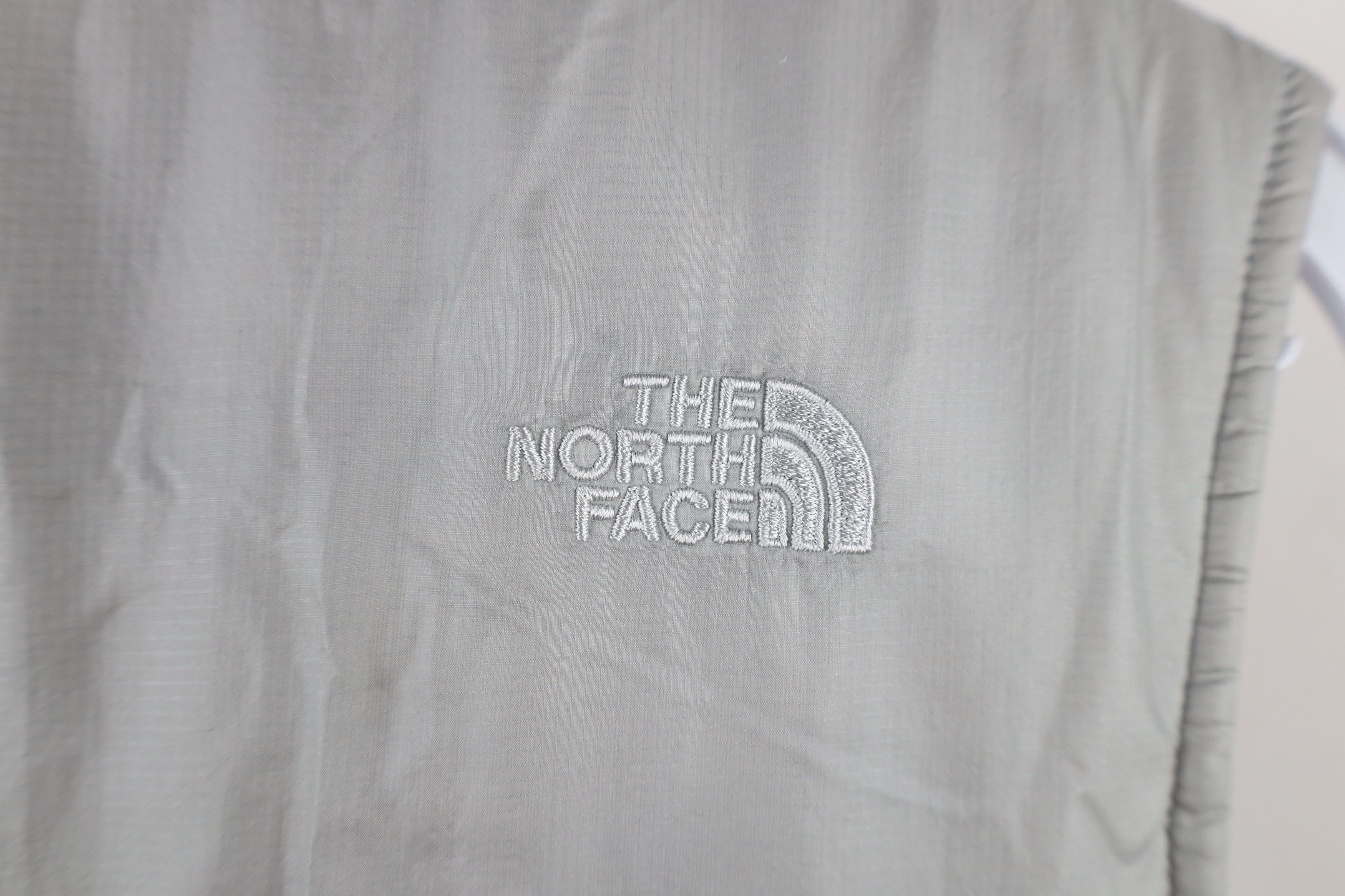The North Face × Vintage The North Face Pseudio Quilted Micro Puffer Vet Jacket Size L / US 10 / IT 46 - 13 Thumbnail