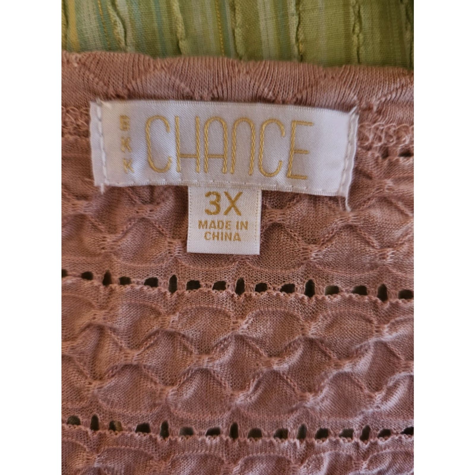 Pinko BKK Chance Blouse Shirt Women 3X Pink Long Sleeve Round Neck Pullover Knit Cotton Polyester Casual Tunic Size XXL / US 16-18 / IT 52-54 - 6 Thumbnail