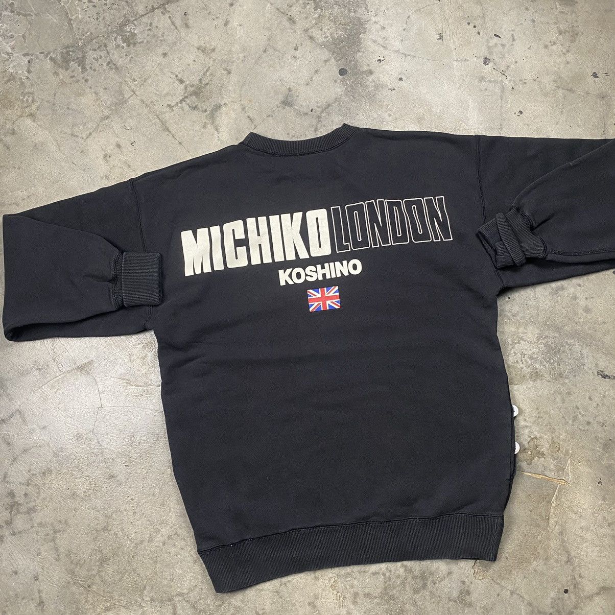 Designer × Japanese Brand × Michiko Koshino London y2k Michiko London Koshino Crewneck Size US M / EU 48-50 / 2 - 2 Thumbnail