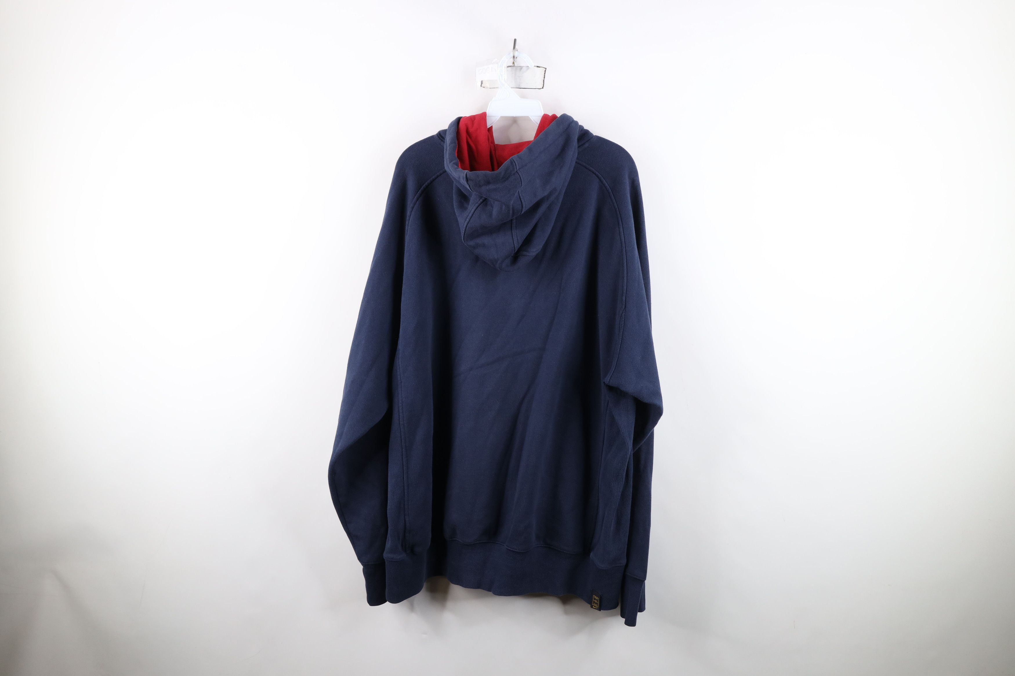 Nike Vintage Nike Scott Mini Swoosh USA Soccer Futbol Hoodie Blue Size US XXL / EU 58 / 5 - 13 Thumbnail