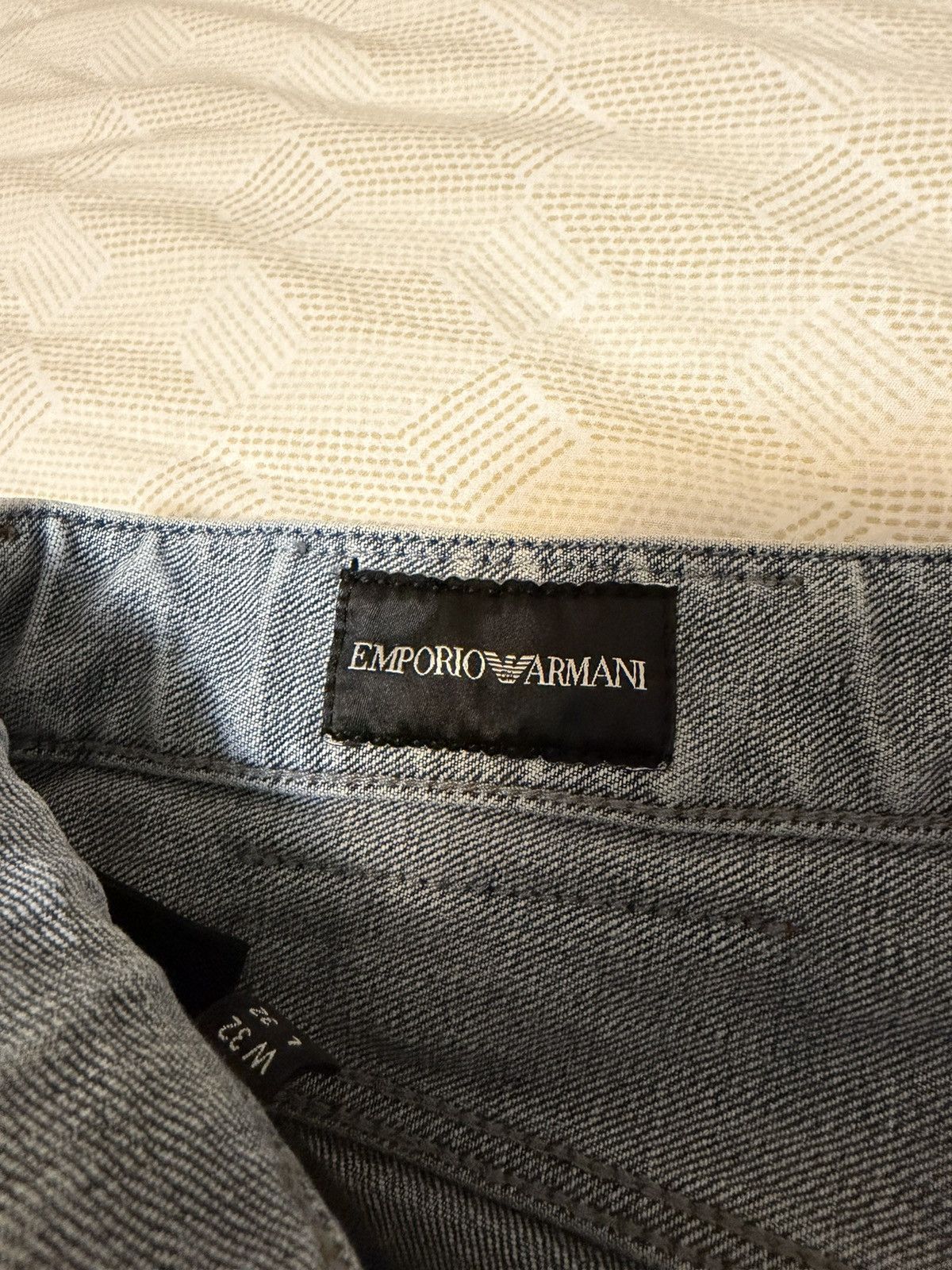 Emporio Armani Emporio Armani Blue Pocket Jeans Size 31 Size US 31 - 12 Thumbnail
