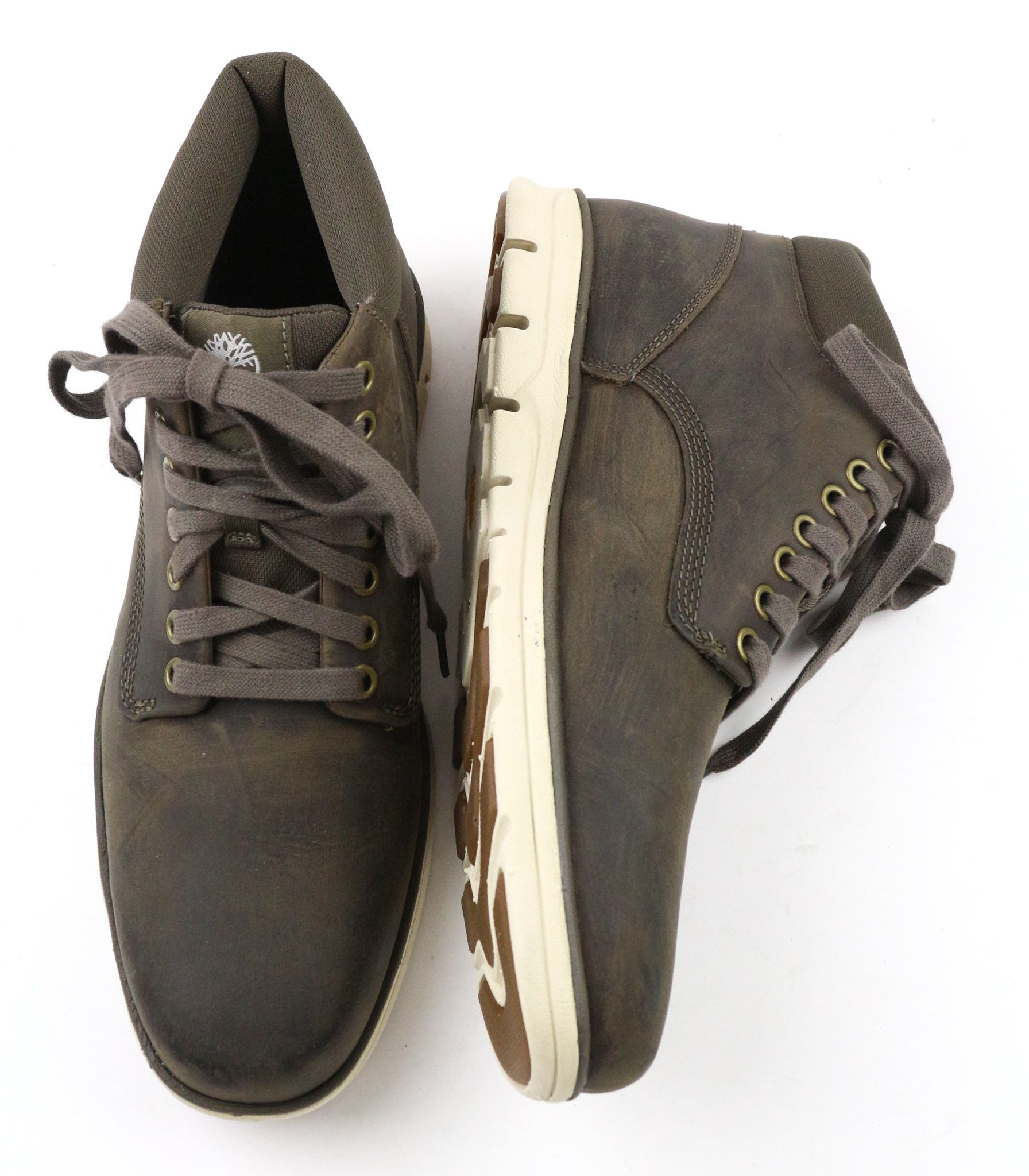 Timberland A2N3R UK8 Brown Leather ReBOTL SensorFlex 79594 Size US 8.5 / EU 41-42 - 6 Thumbnail