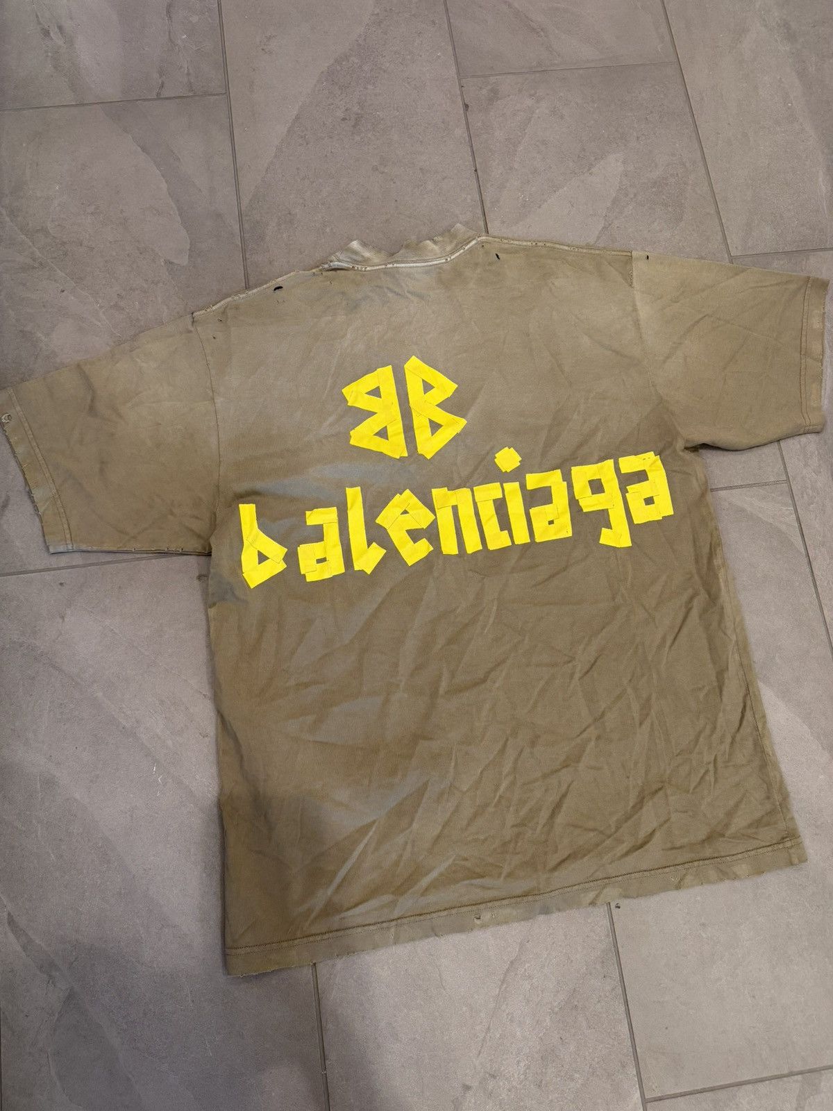 Balenciaga Balenciaga Tape Type T shirt Size US XS / EU 42 / 0 - 2 Thumbnail