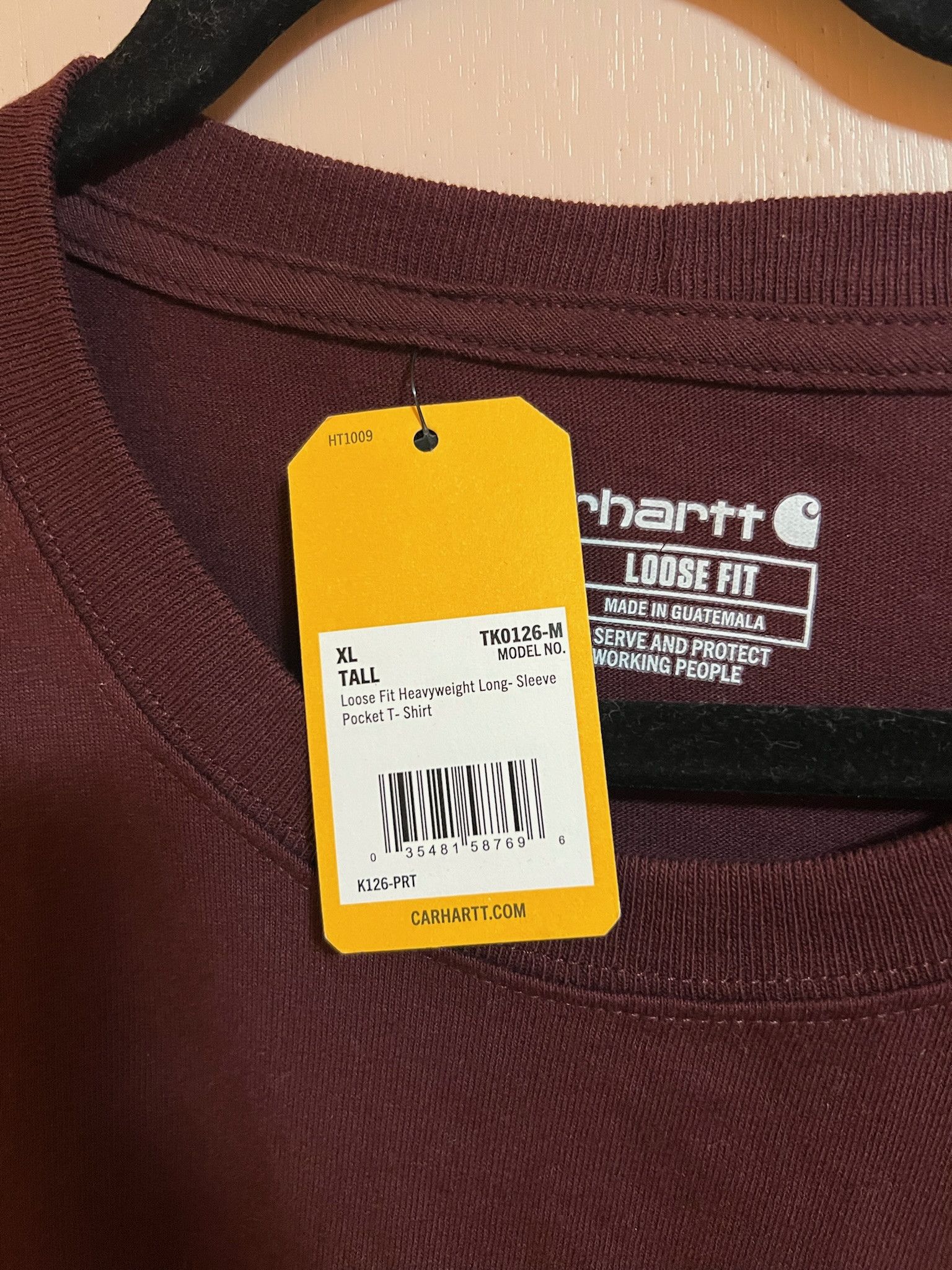 Carhartt Long Sleeve Carhartt Size US XL / EU 56 / 4 - 1 Thumbnail