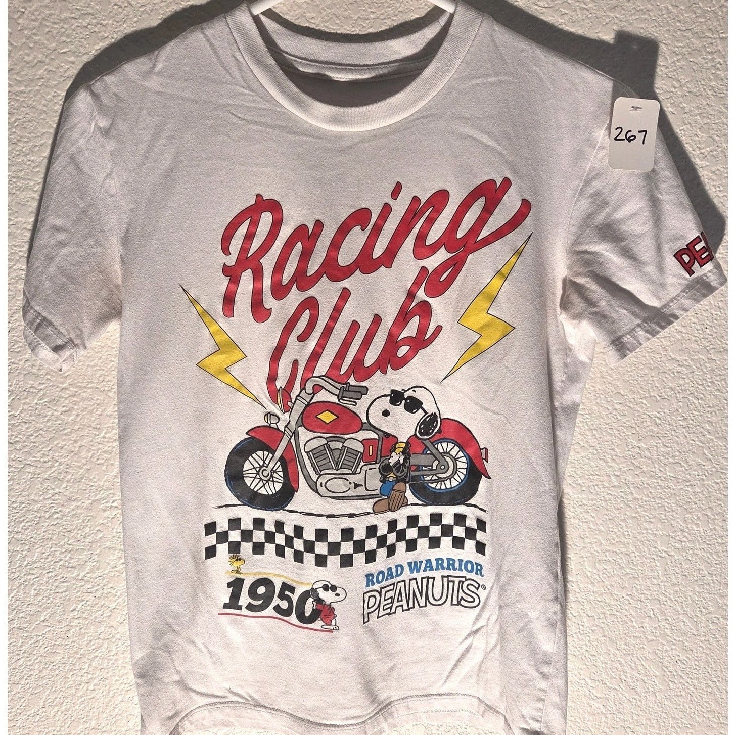 Peanuts Vintage Snoopy Racing T-Shirt - Women's XS - 1950s Theme Size XS / US 0-2 / IT 36-38 - 3 Thumbnail