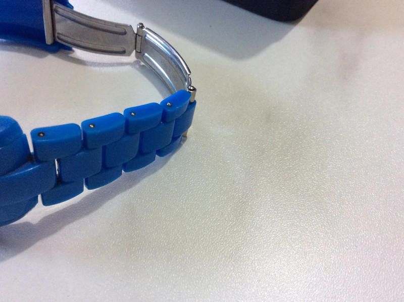 Icecream ice blue rubber strap watch Size ONE SIZE - 3 Thumbnail